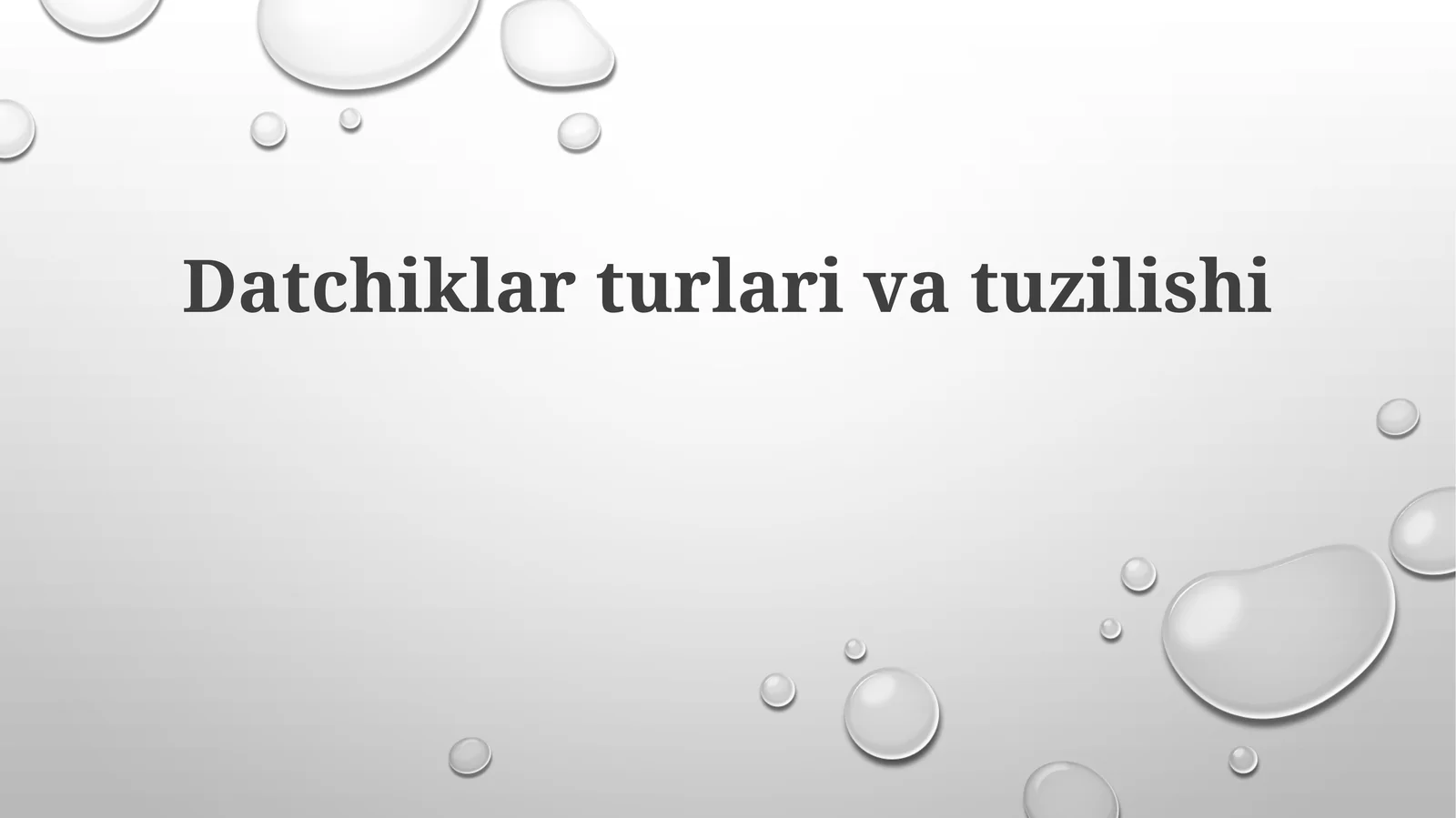 Datchiklarturlarivatuzilishi