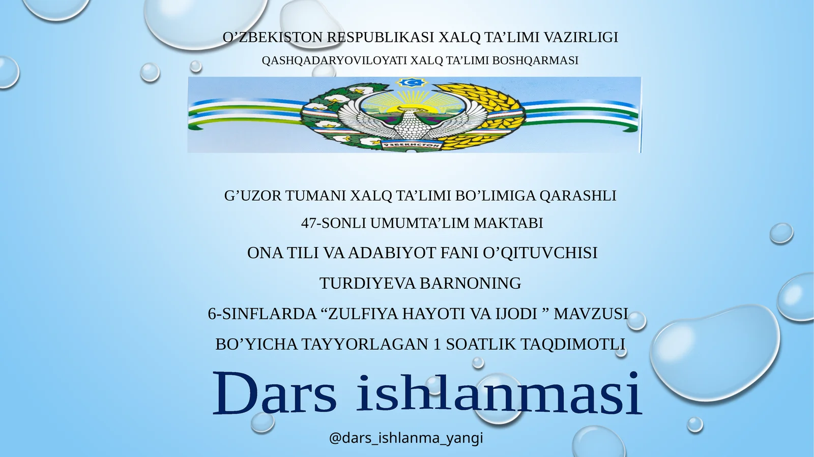 Zulfiyahayotivaijodi