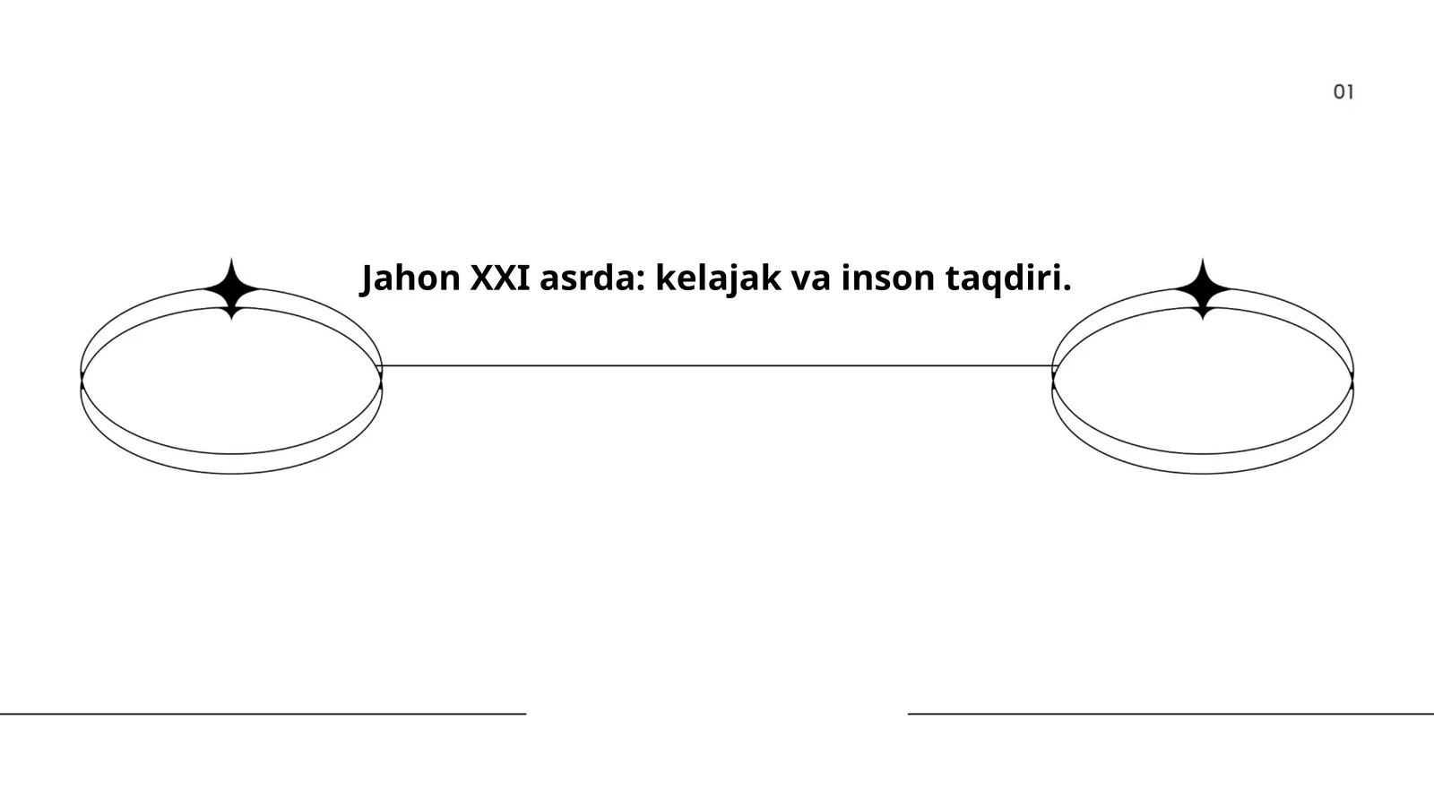 Jahon XXI asrda: kelajak va inson taqdiri