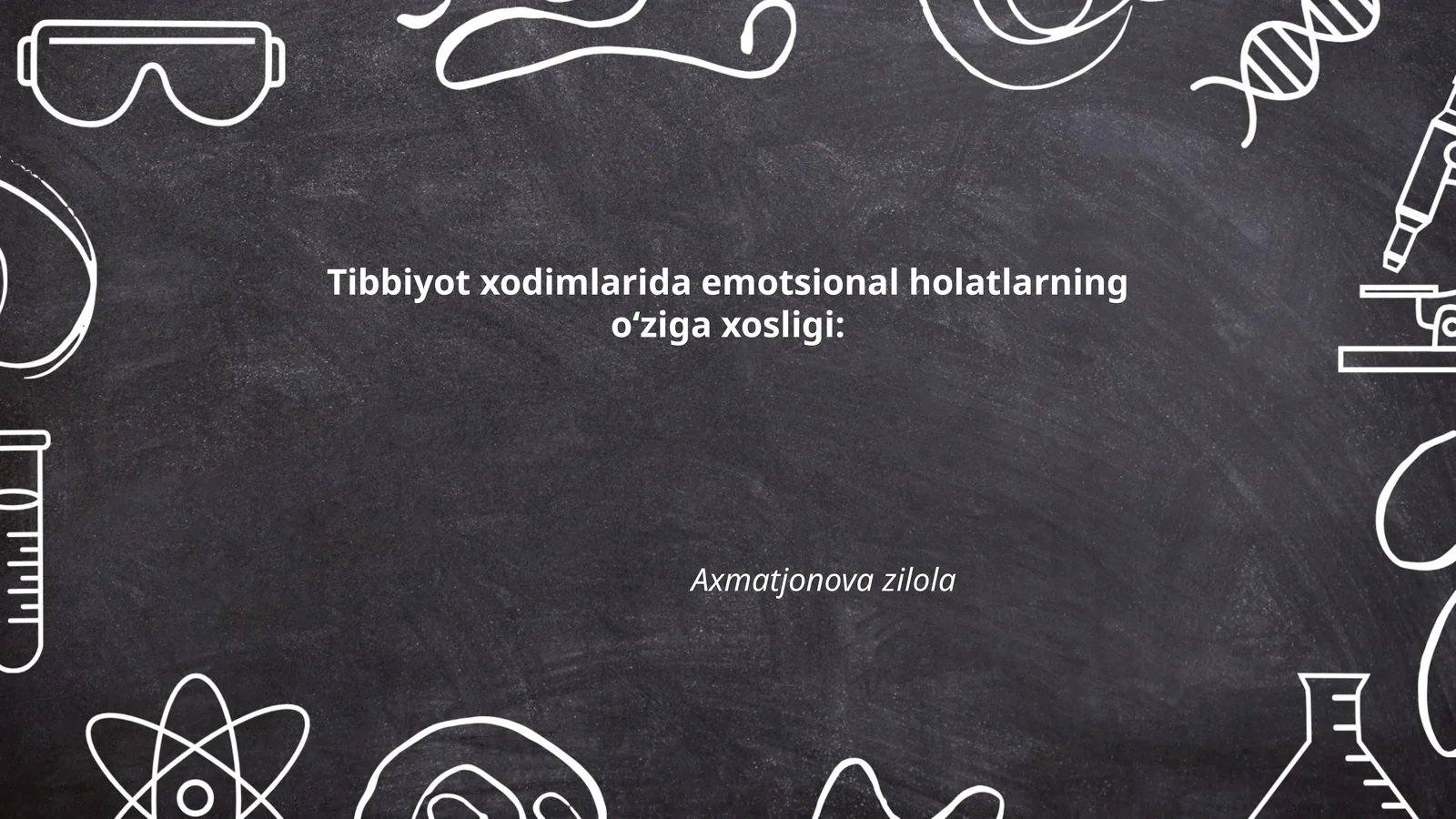 Tibbiyot xodimlarida emotsional holatlarning o‘ziga xosligi
