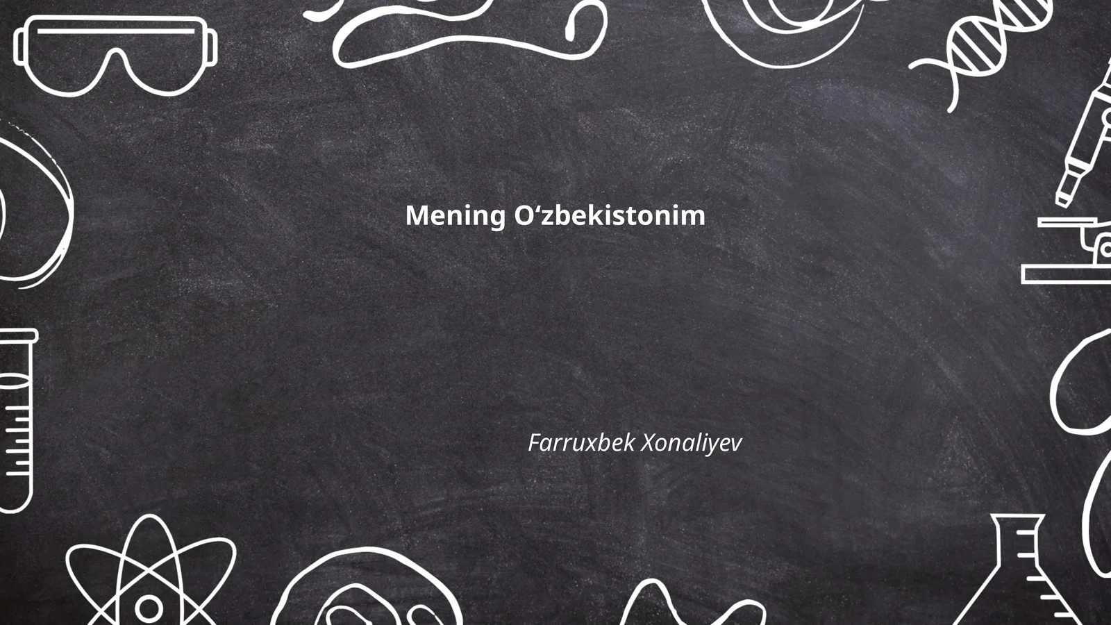 Mening Oʻzbekistonim