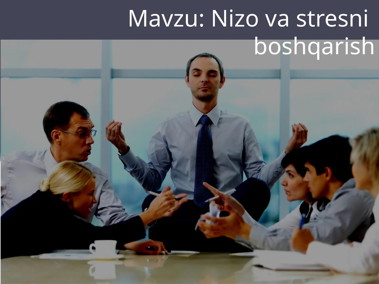 Nizovastresniboshqarish