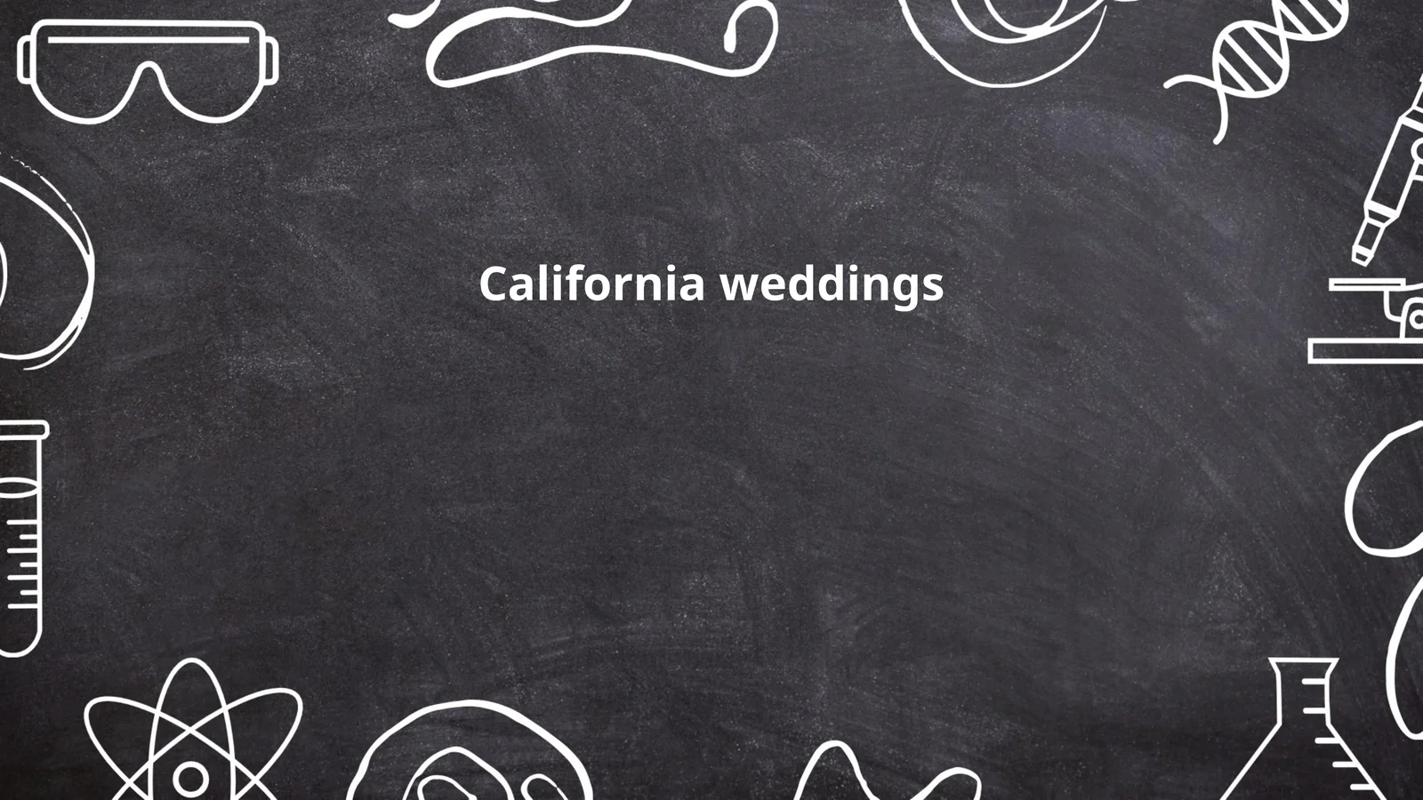 California weddings