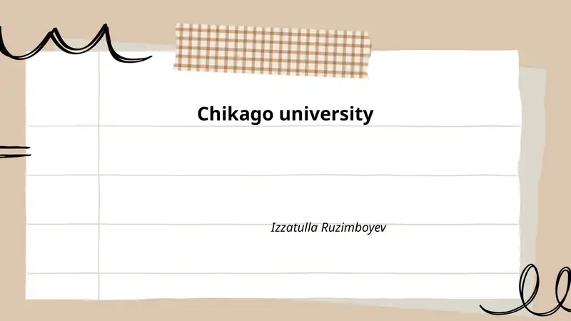 Chikago university