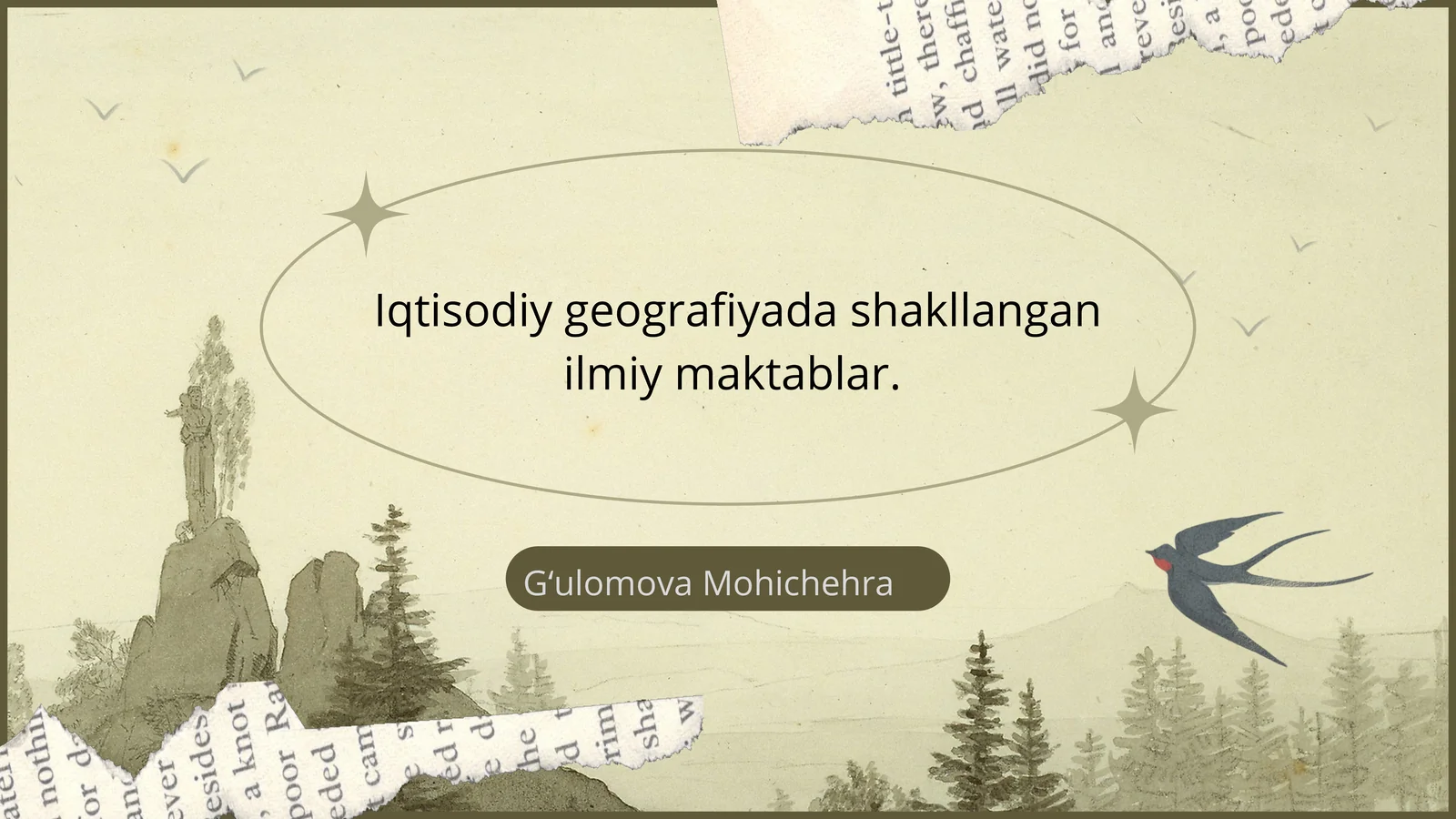 Iqtisodiy geografiyada shakllangan ilmiy maktablar