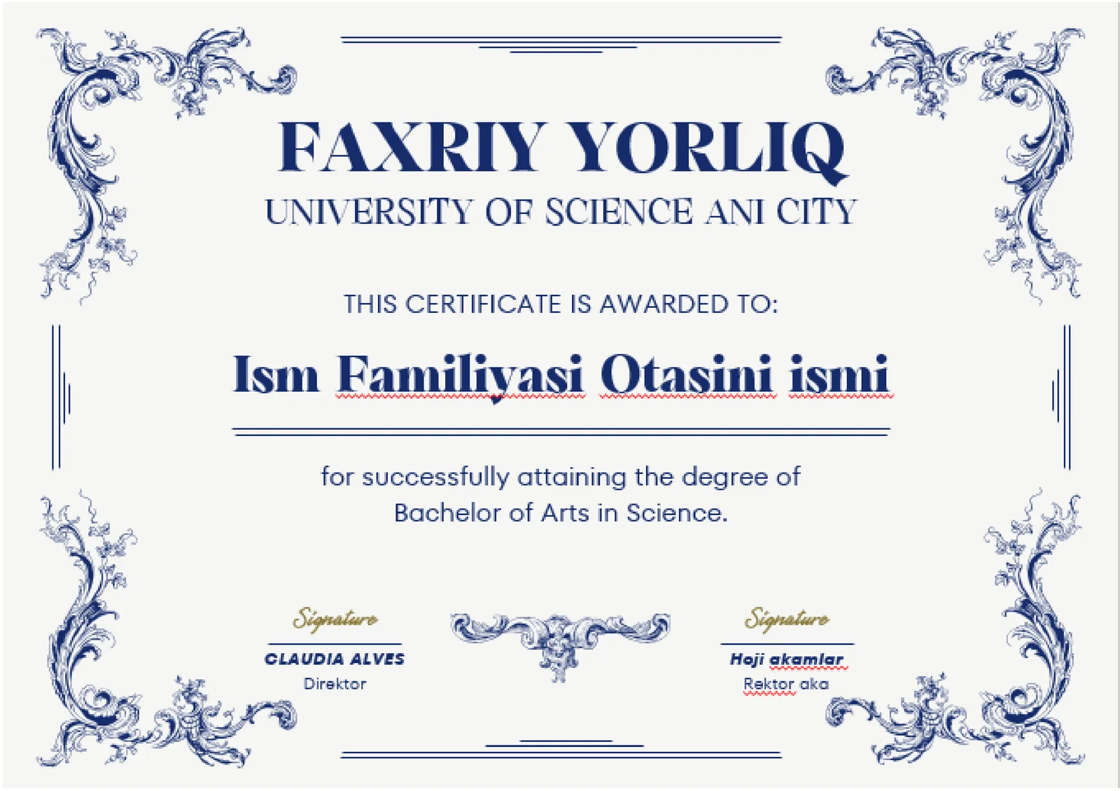 FAXRIY YORLIQ