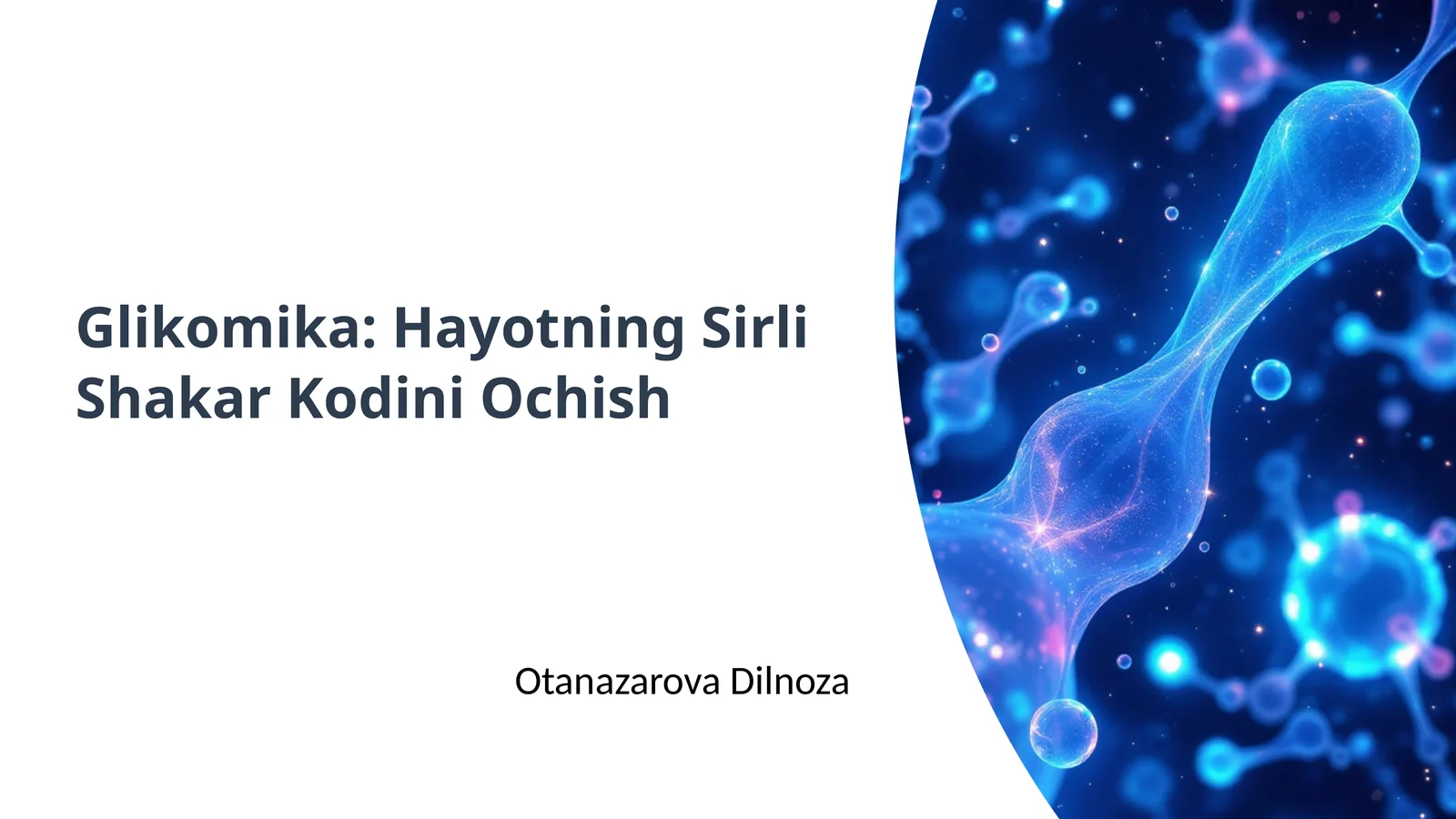 Glikomika: Hayotning Sirli Shakar Kodini Ochish