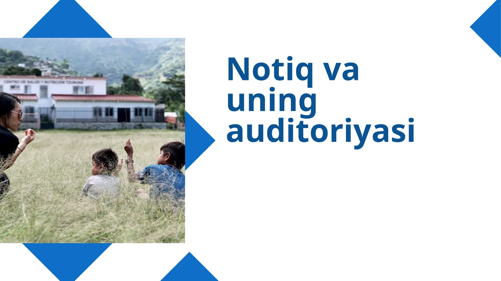 Notiq va uning auditoriyasi