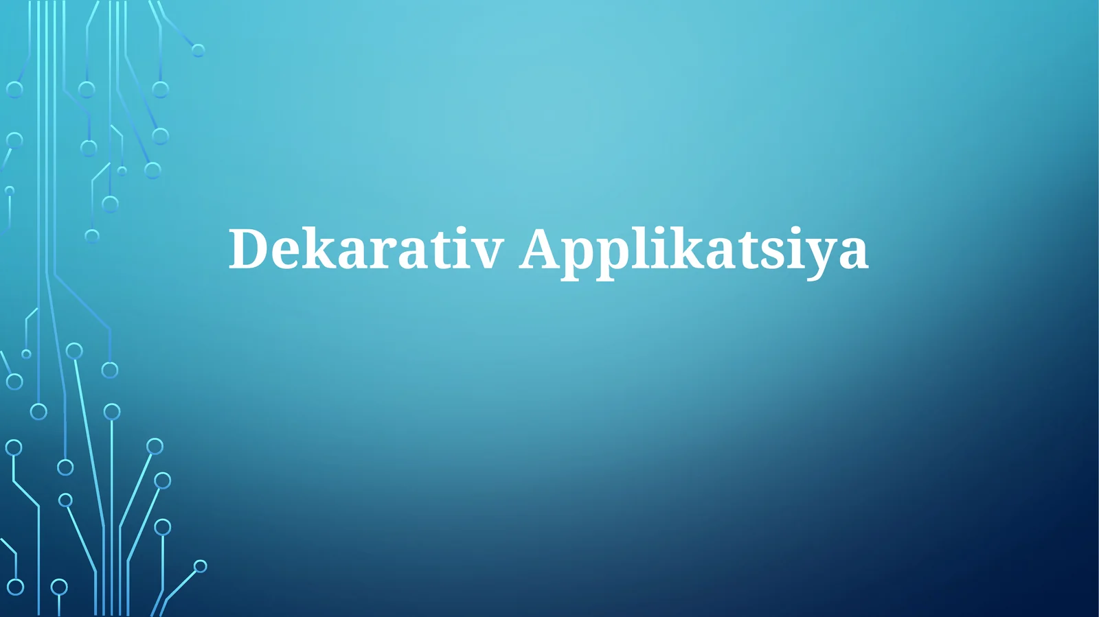 DekarativApplikatsiya