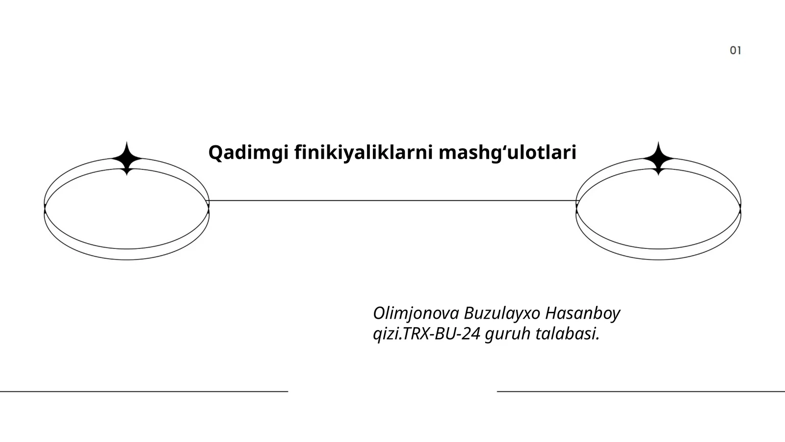 Qadimgi finikiyaliklarni mashgʻulotlari