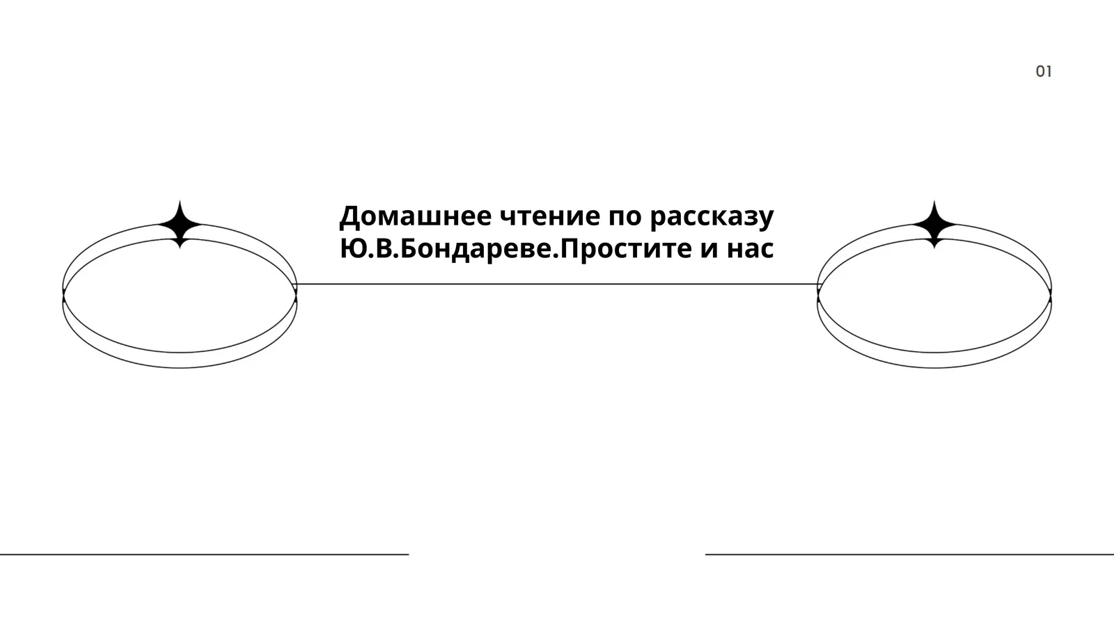 Домашнее чтение по рассказу Ю.В.Бондареве.Простите и нас