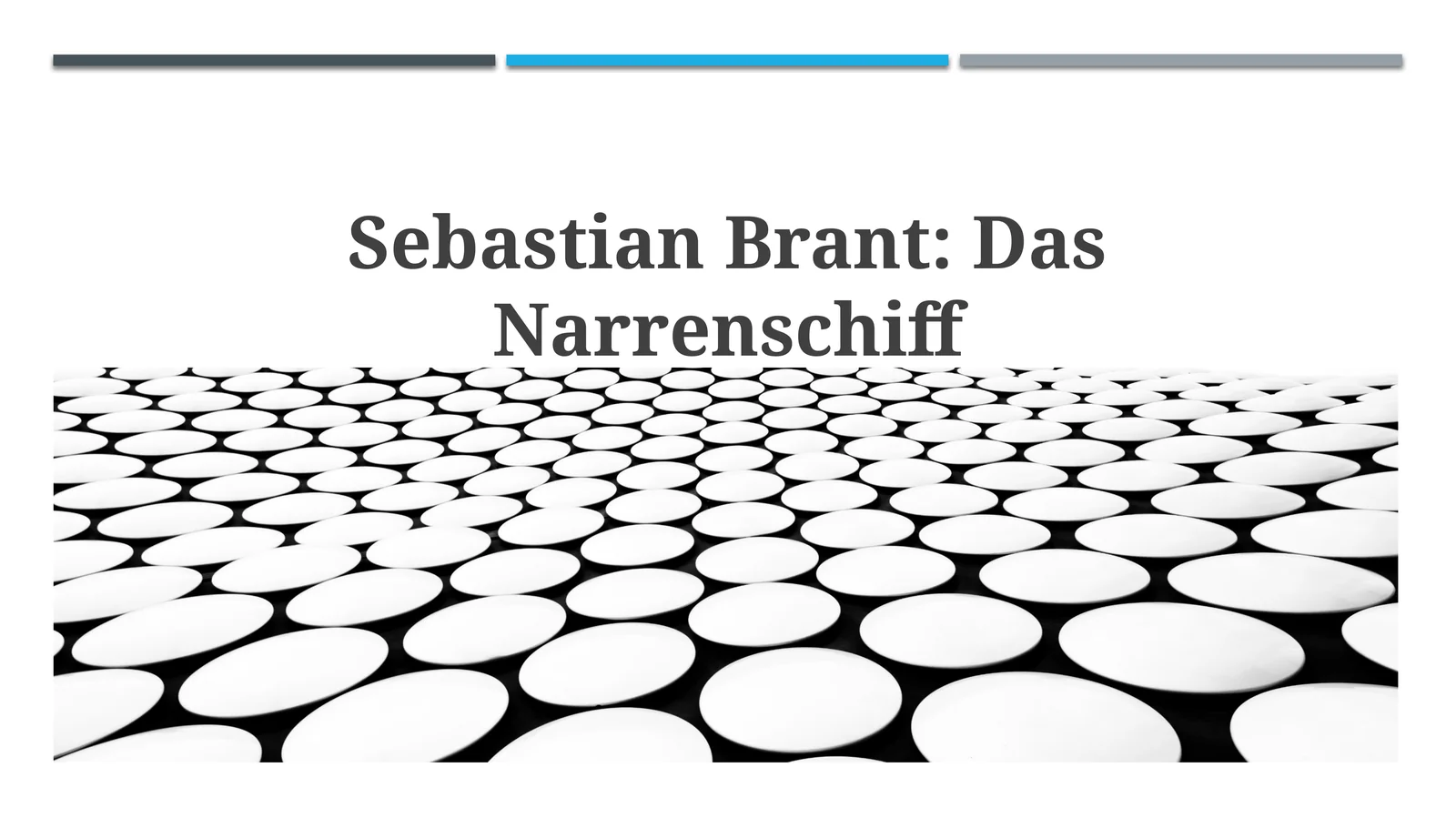 Sebastian Brant: DasNarrenschiff