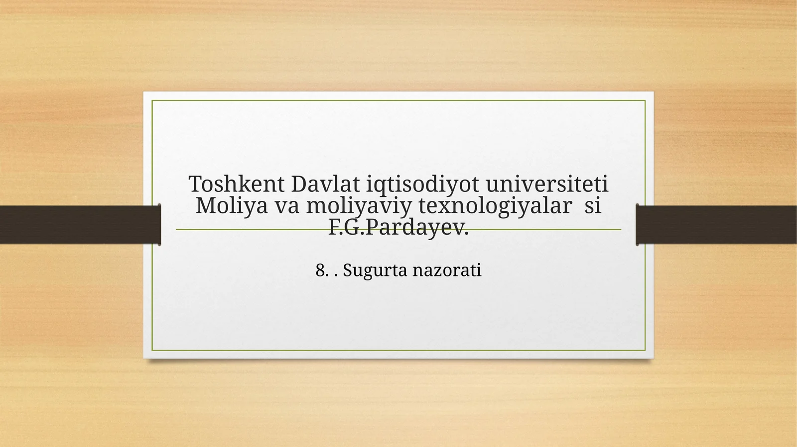 Sugurta nazorati