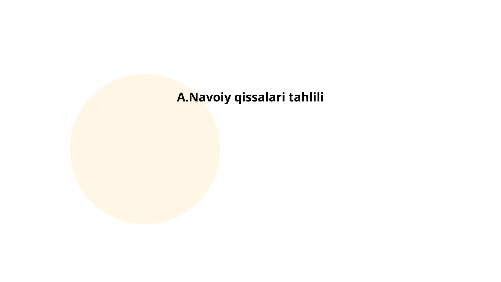 Alisher Navoiy ijodining asosiy mavzulari