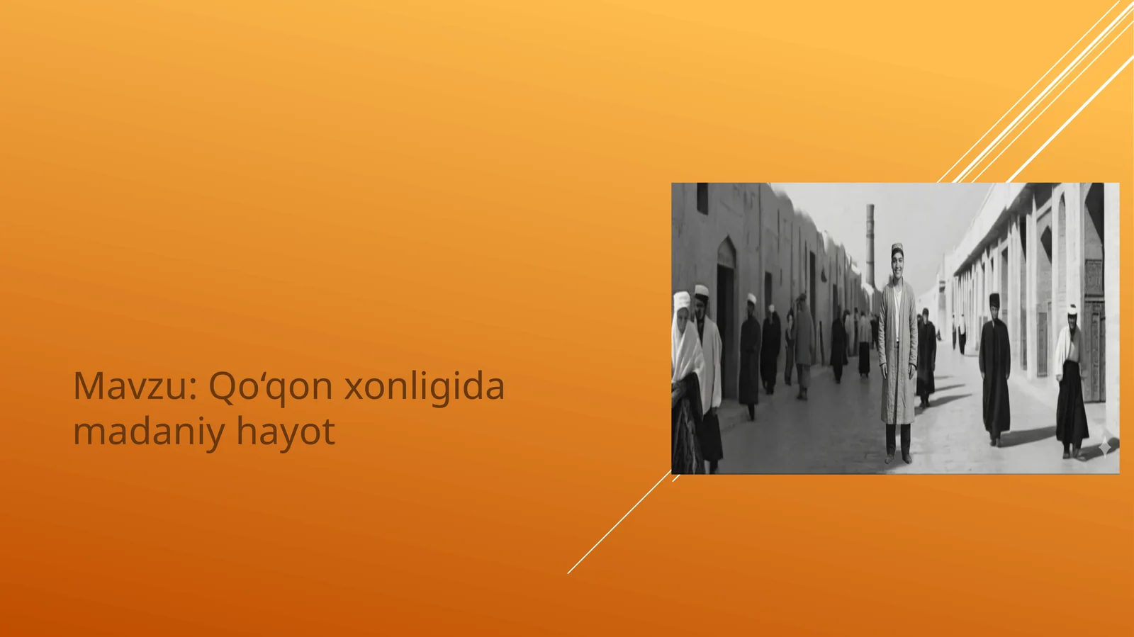 Qo‘qonxonligidamadaniyhayot