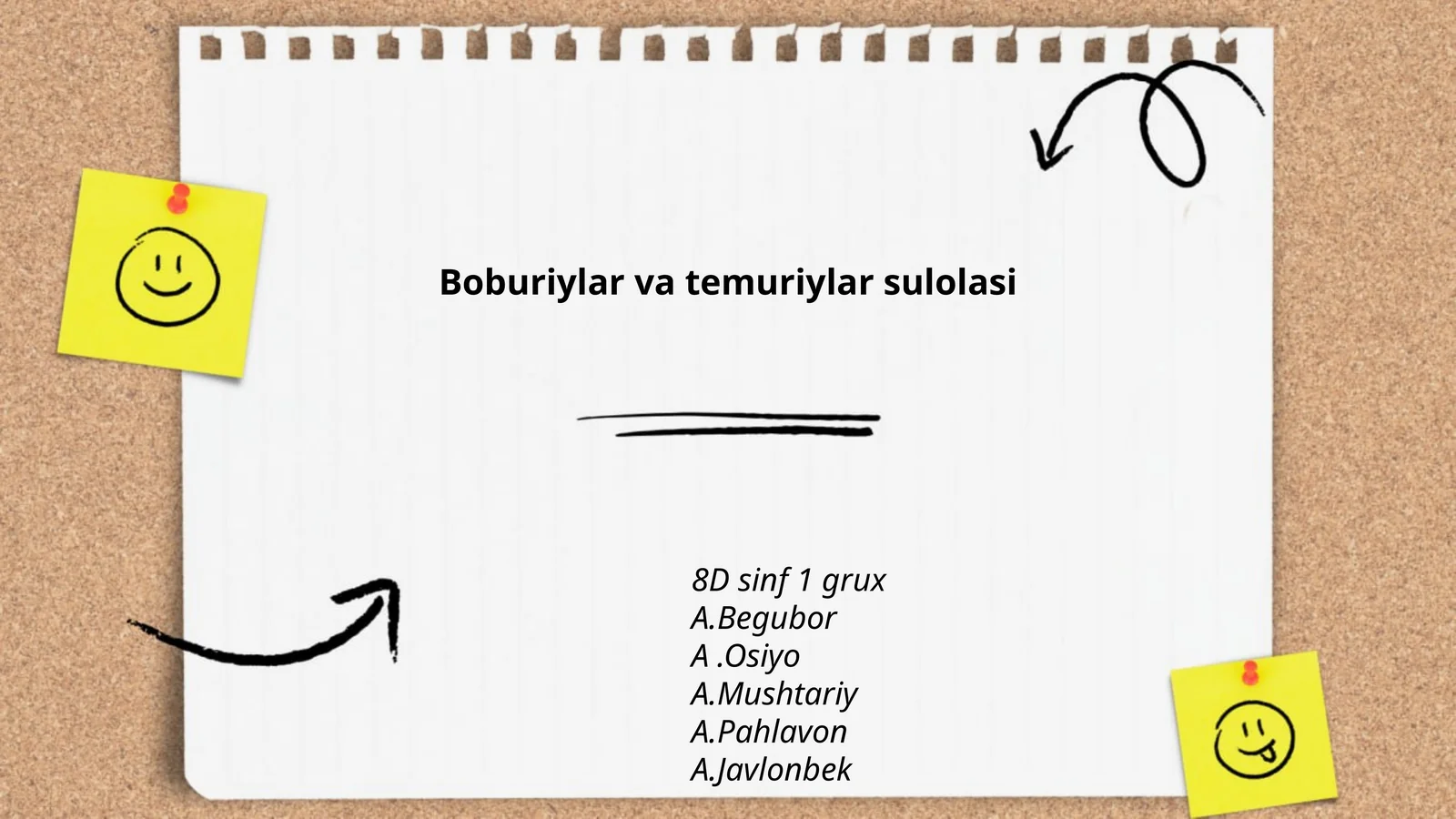 Boburiylar va temuriylar sulolasi