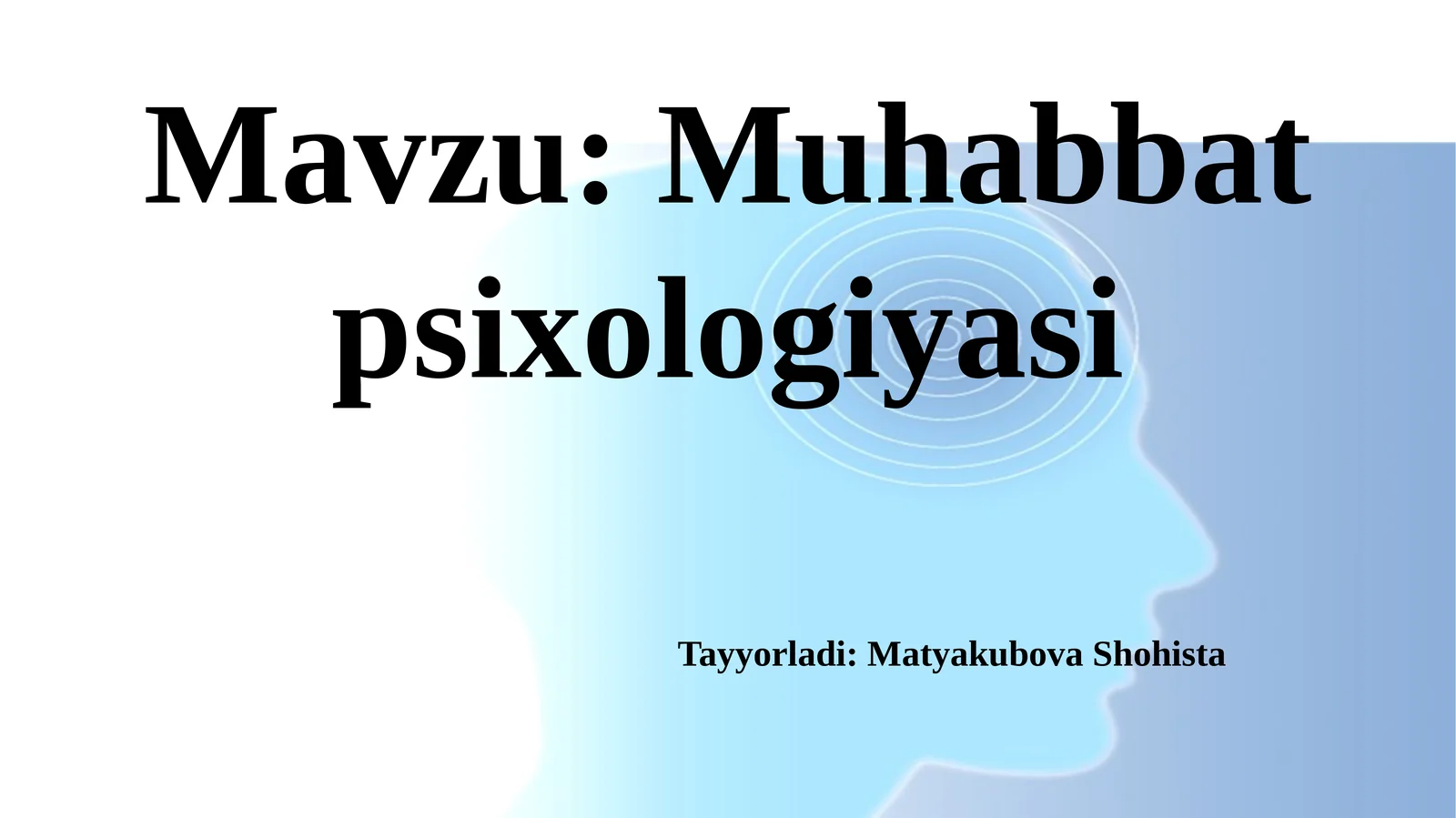 Muhabbatpsixologiyasi