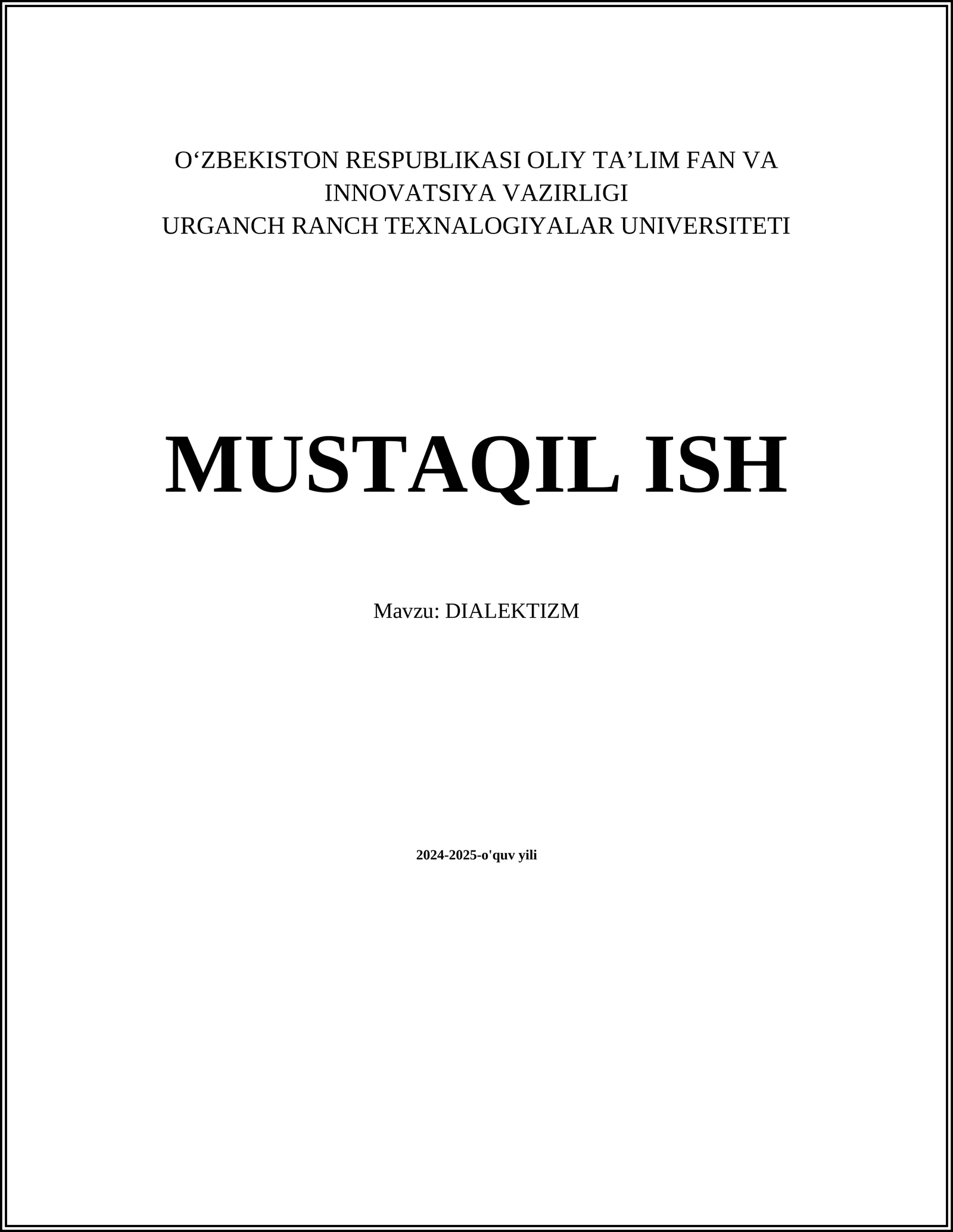 DIALEKTIZM