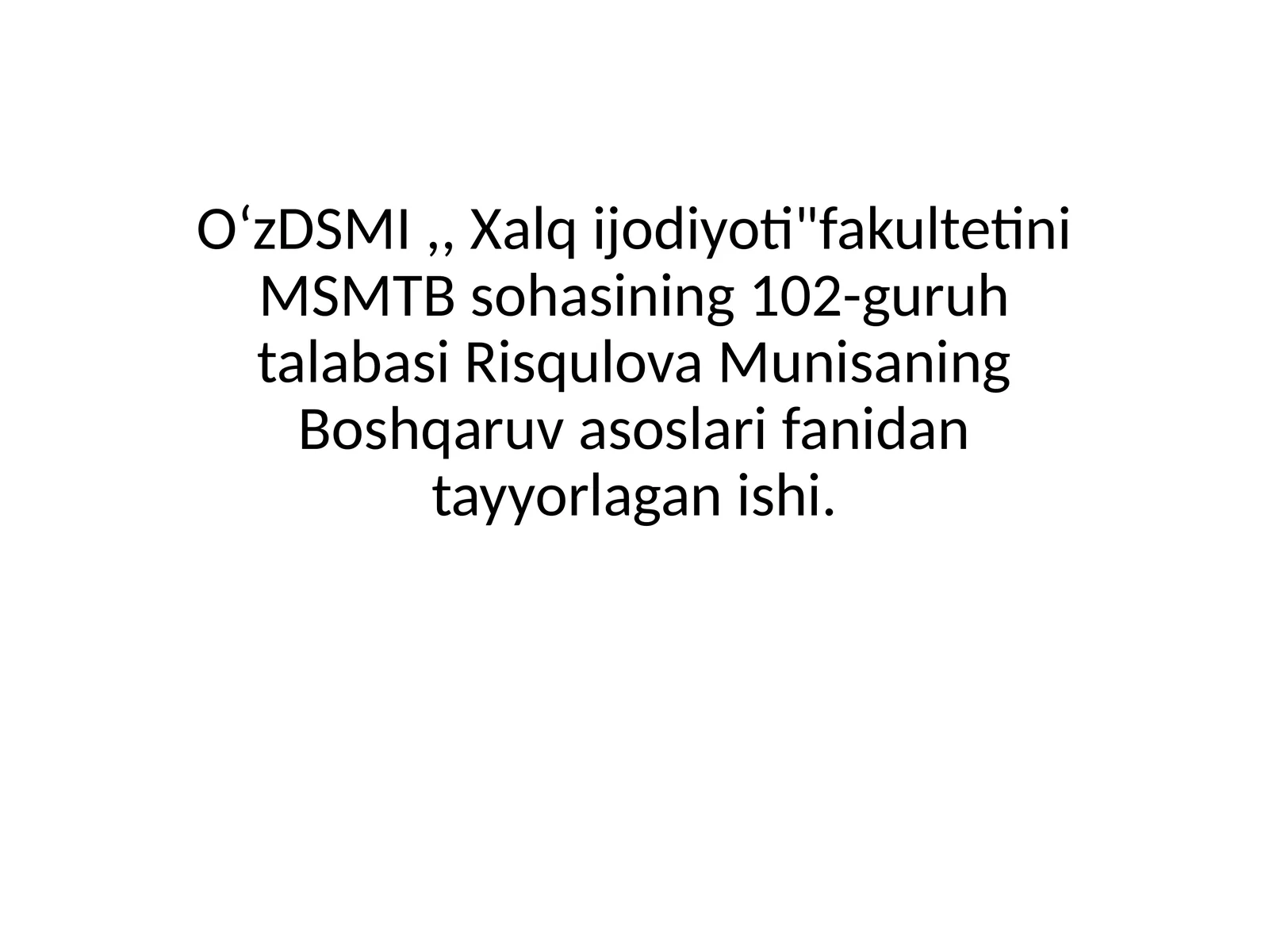 Italiya davlat boshqaruvi