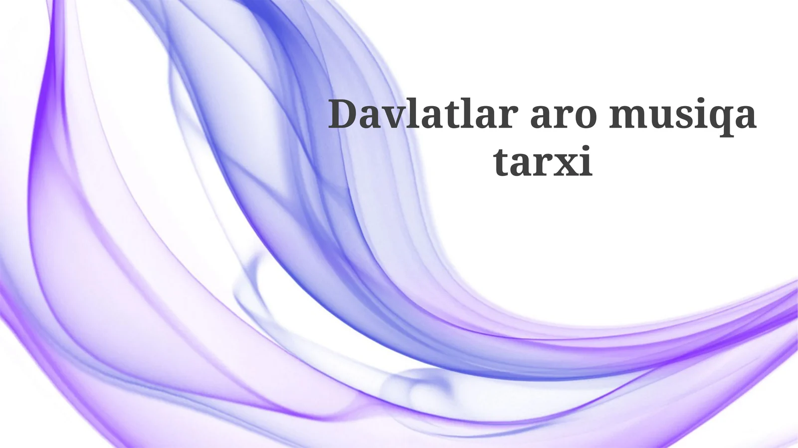 Davlatlararomusiqatarxi