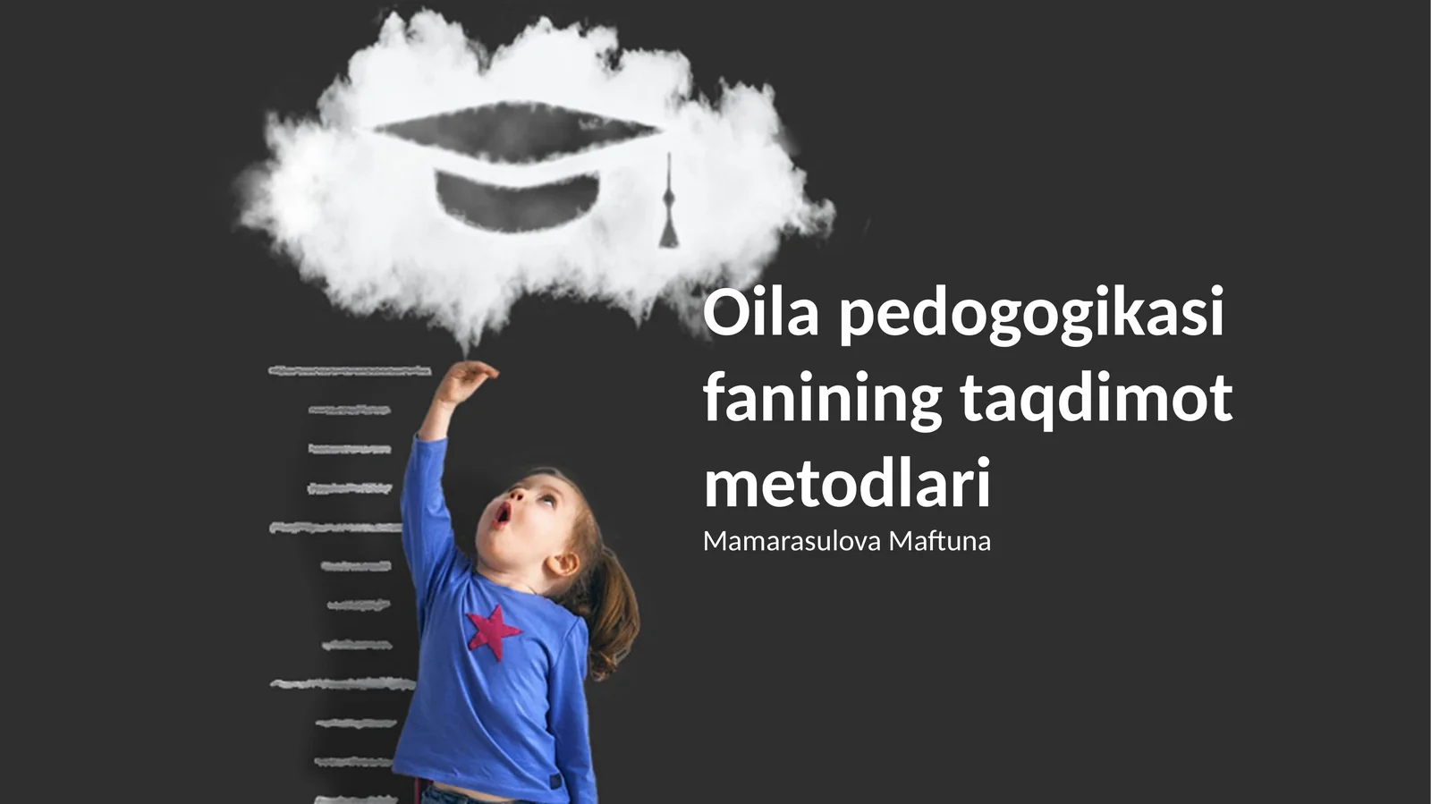 Oilaviy pedagogikasi fanining taqdimot metodlari