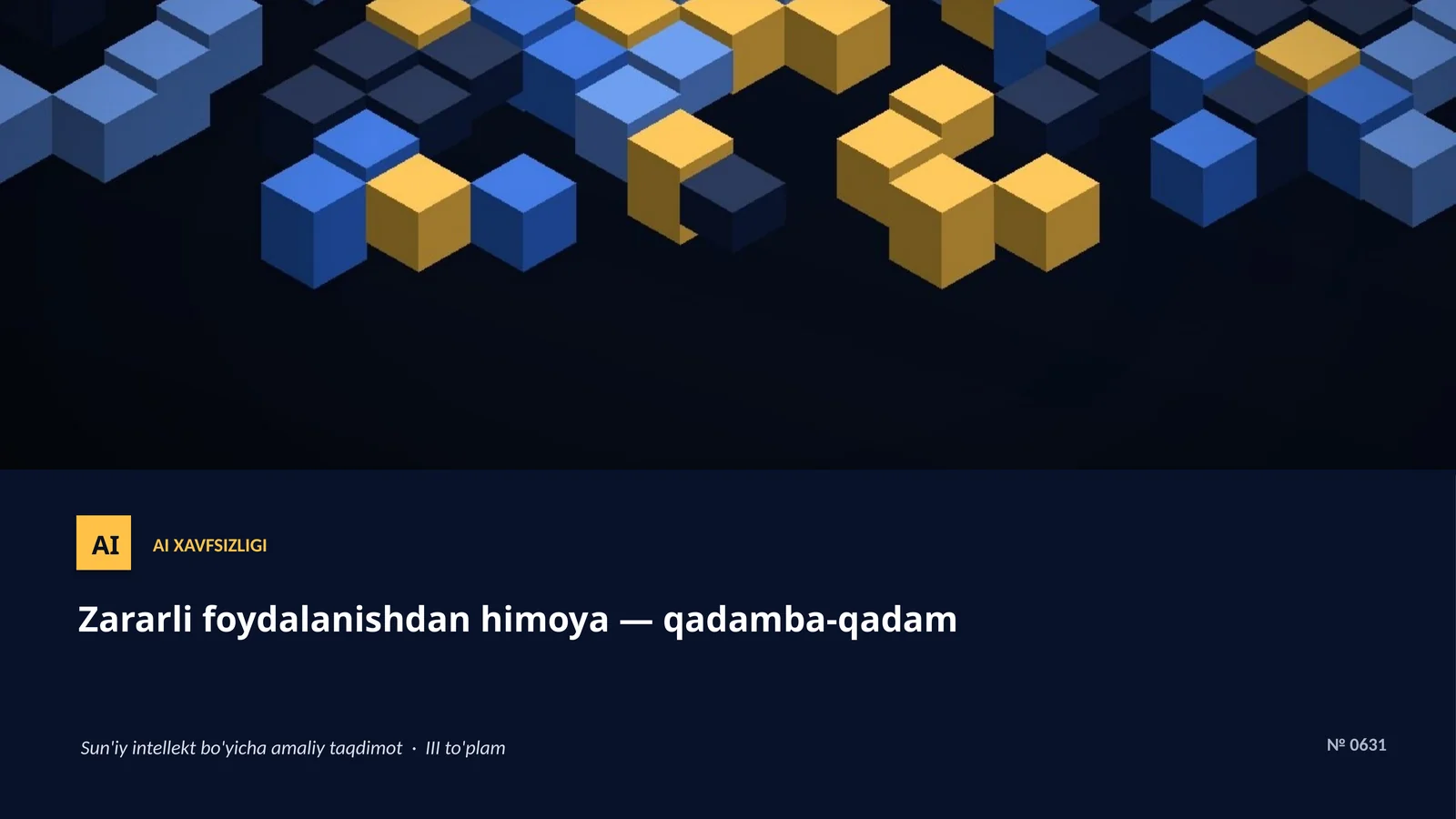 AI XAVFSIZLIGI