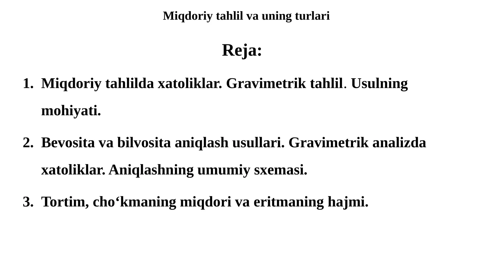 Miqdoriytahlilvauningturlari
