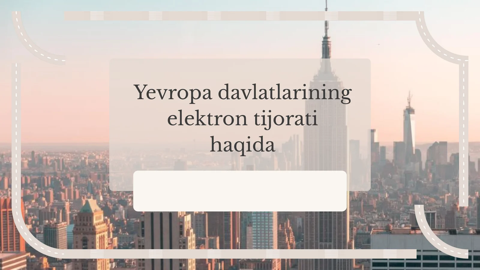 Yevropadavlatlariningelektrontijoratihaqida
