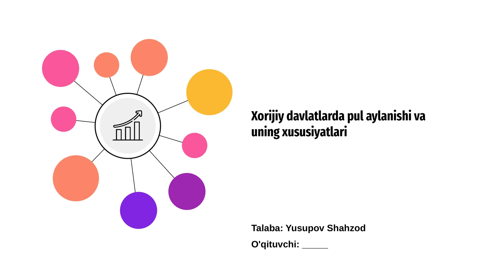 Xorijiy davlatlarda pul aylanishi va uning xususiyatlari