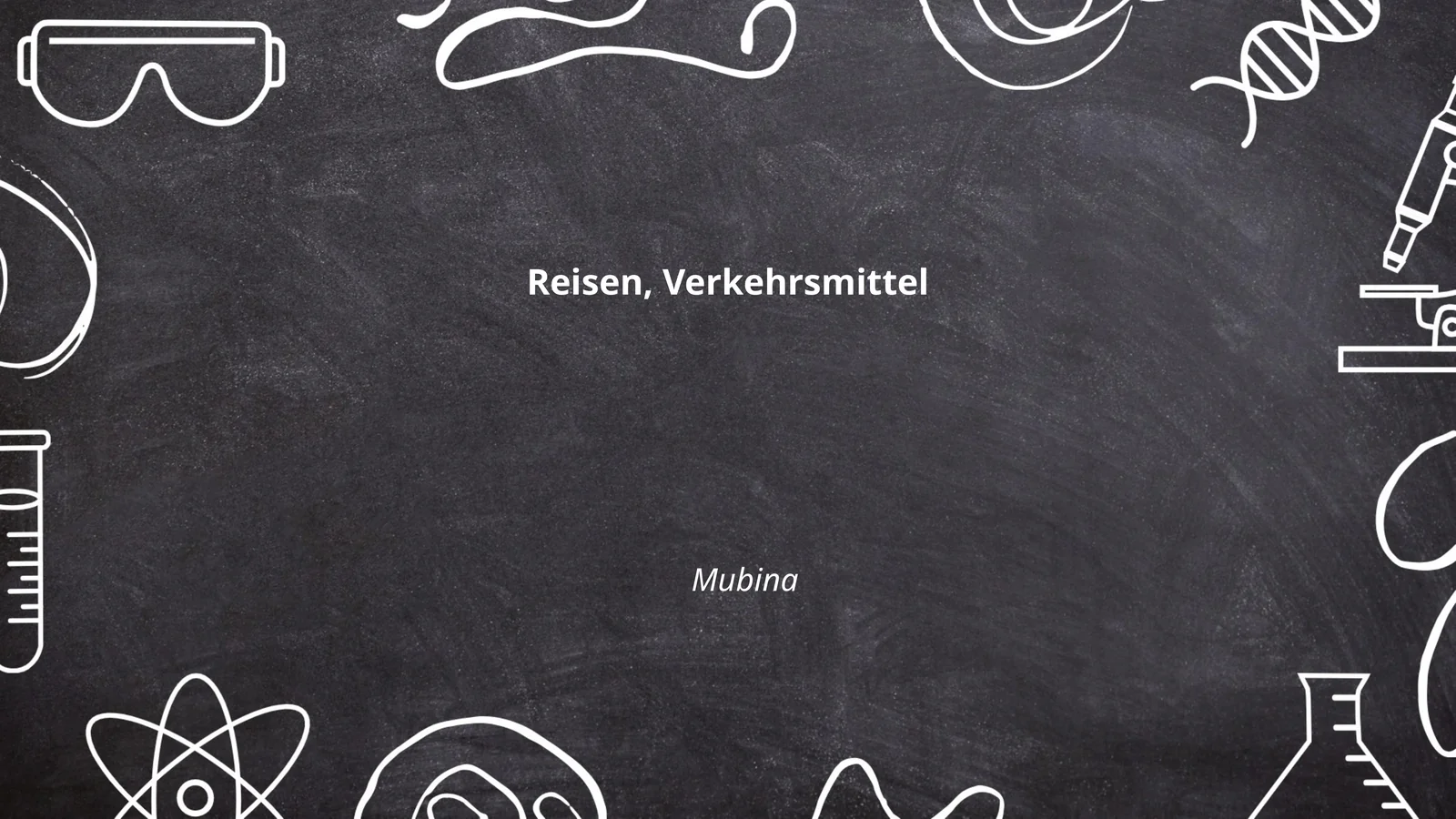 Reisen, Verkehrsmittel