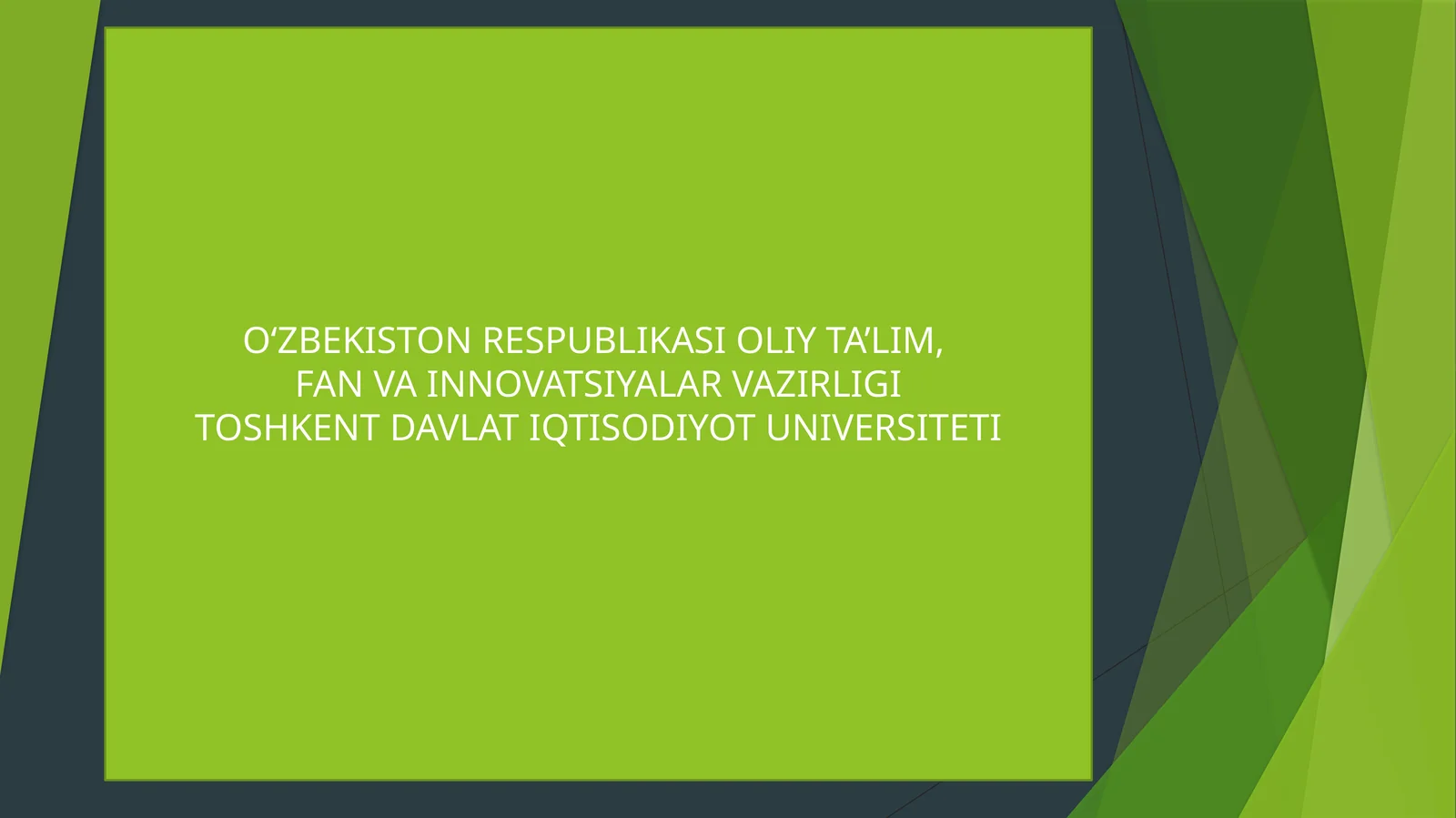 Foizstavkalar va ularning hisoblash usullari