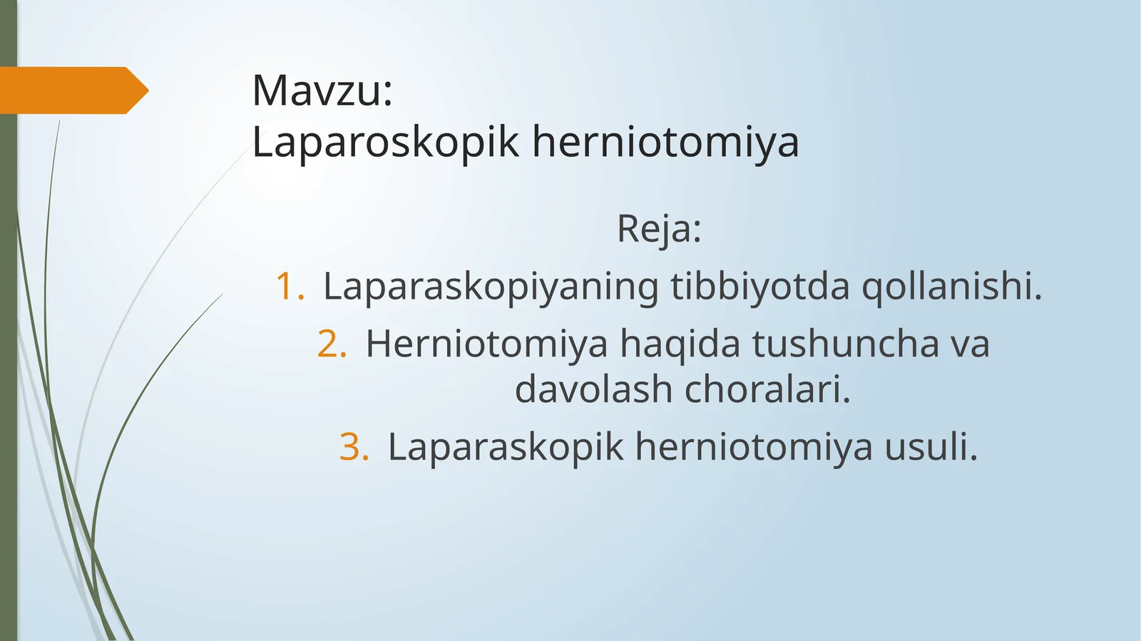 Laparoskopik herniotomiya