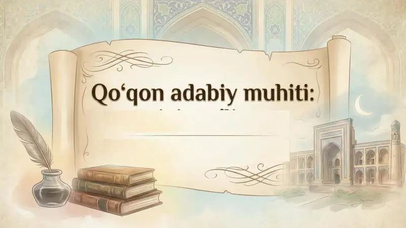 Qoʻqon adabiy muhiti