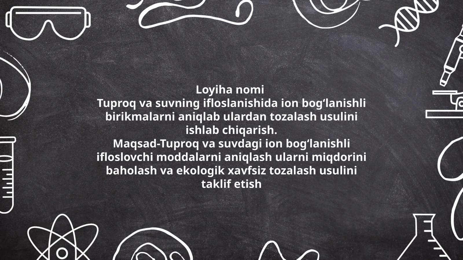 Turpoq va Suvdagi Ion Bog'lanishli Birikmalar