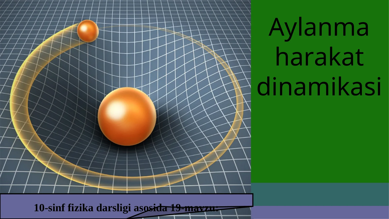 Aylanma harakat dinamikasi