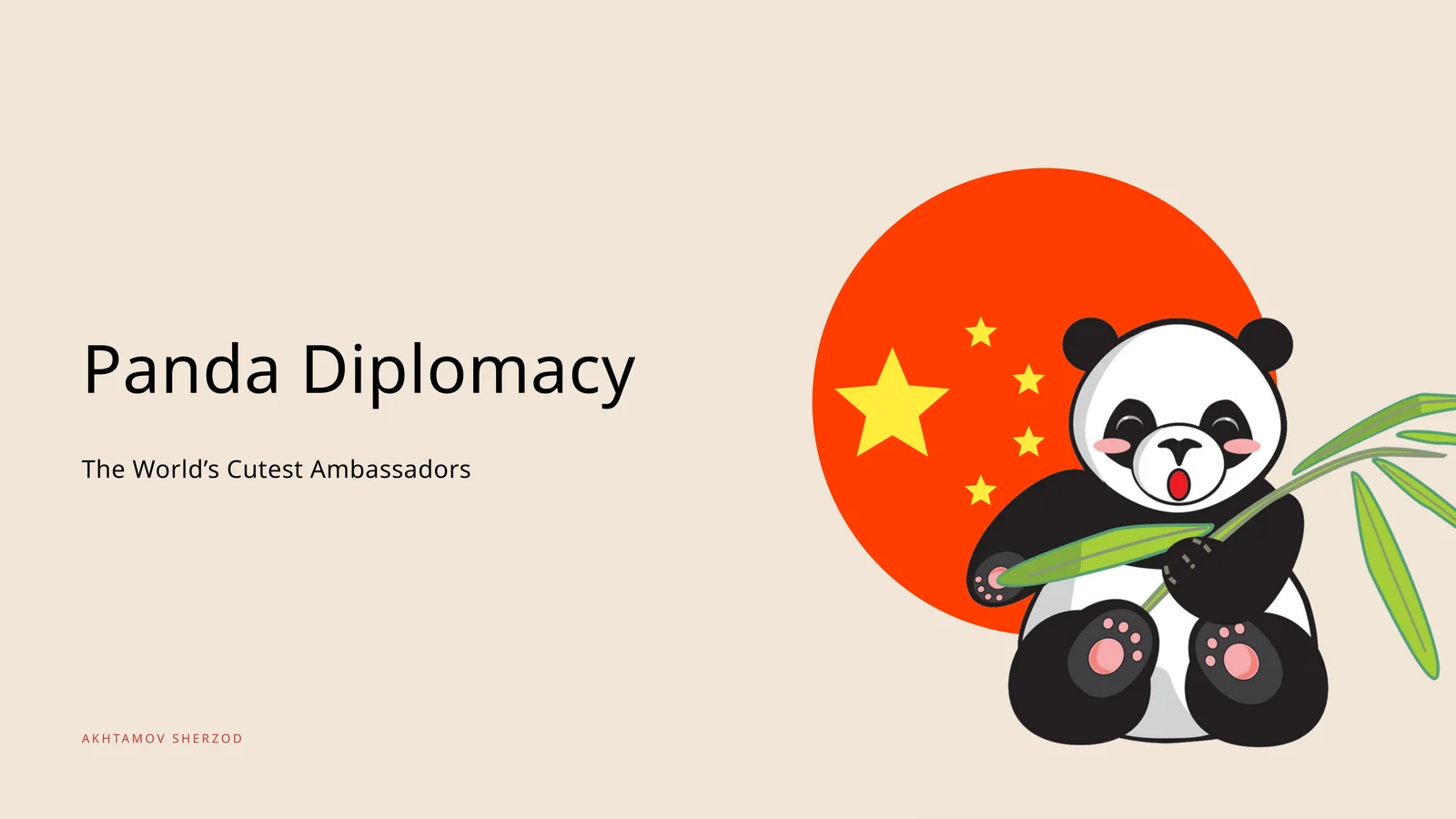Panda Diplomacy