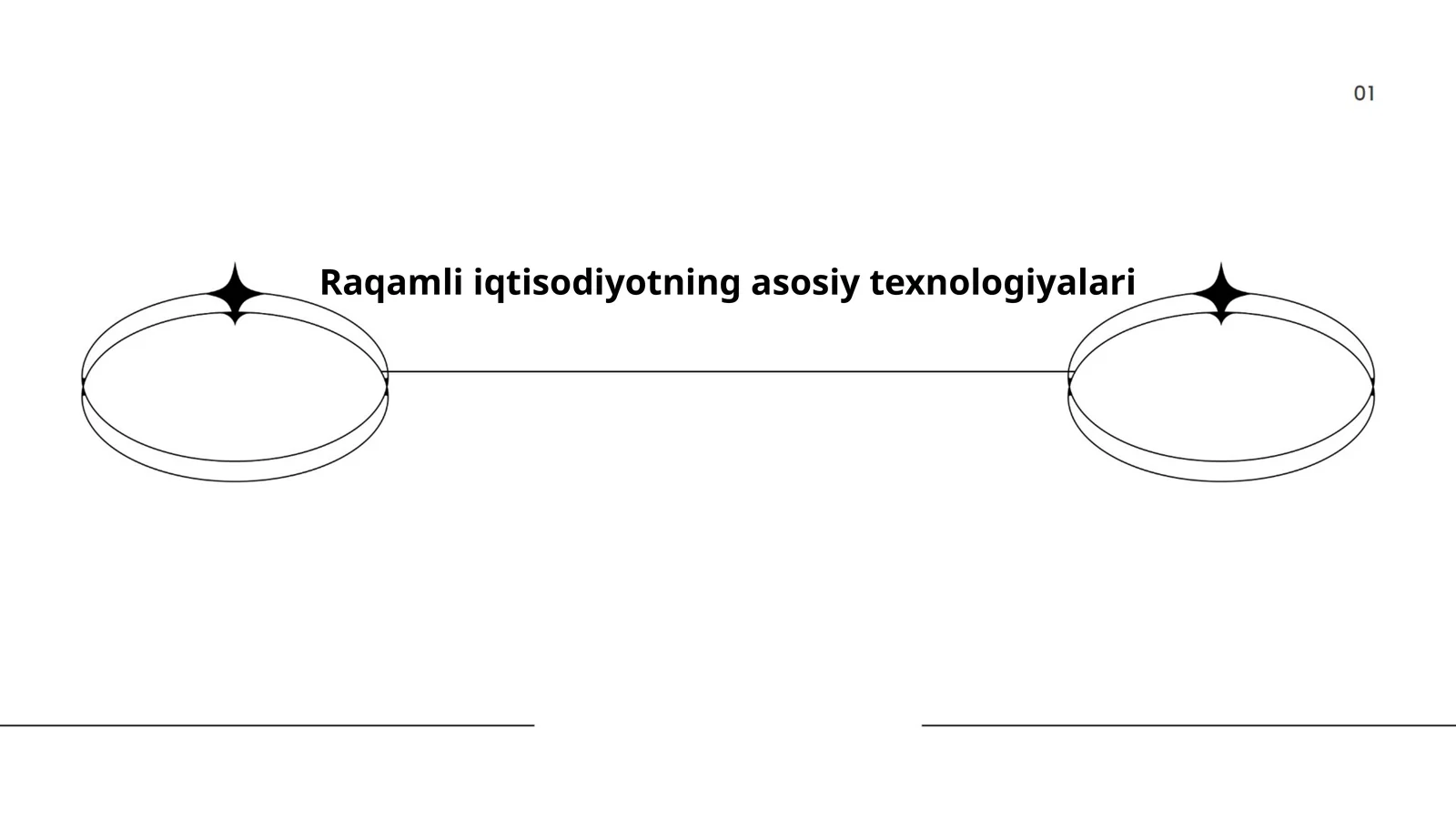 Raqamli iqtisodiyotning asosiy texnologiyalari