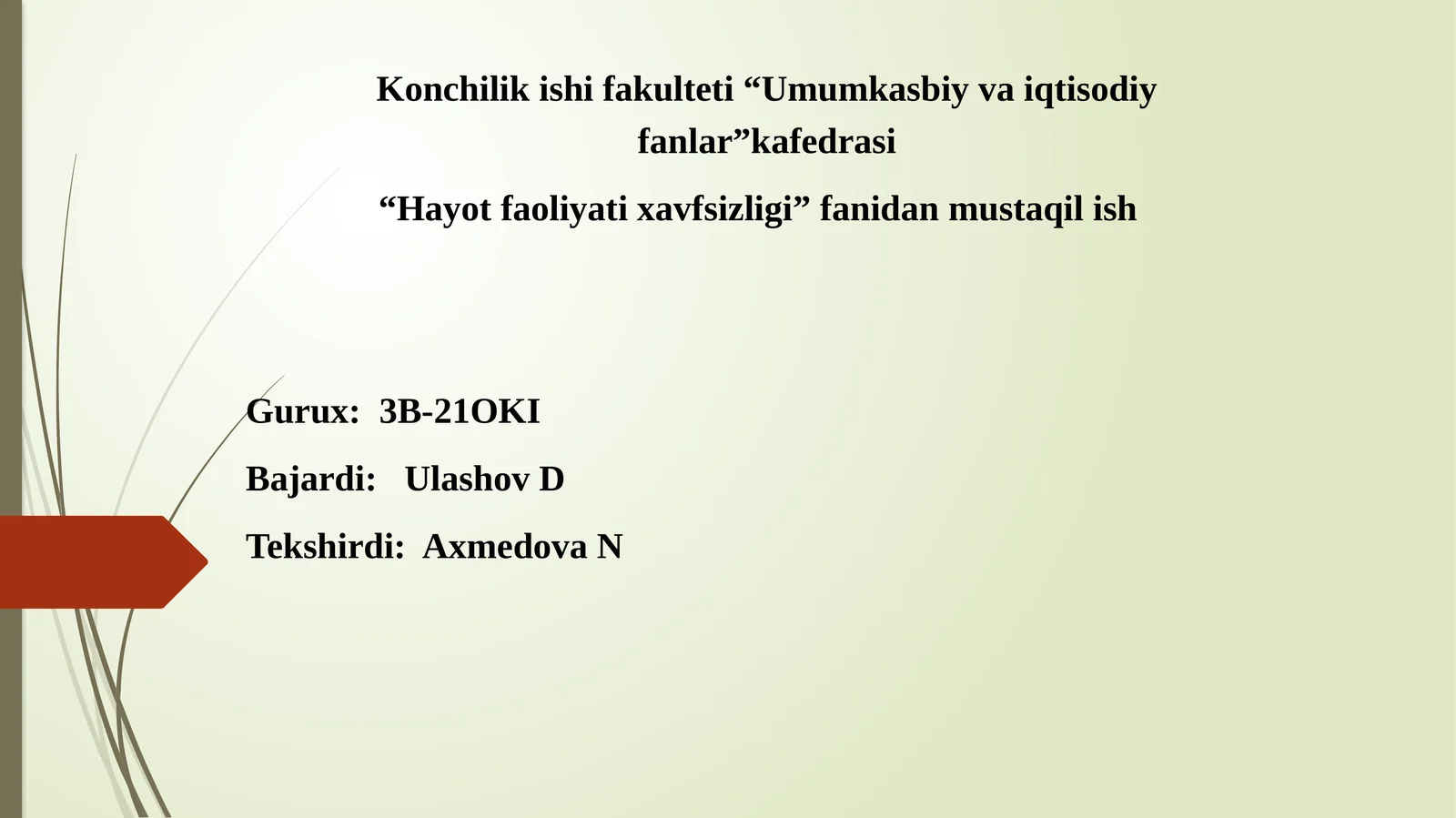 Sanoatkorxonalarini qurish uchun maydon tanlash
