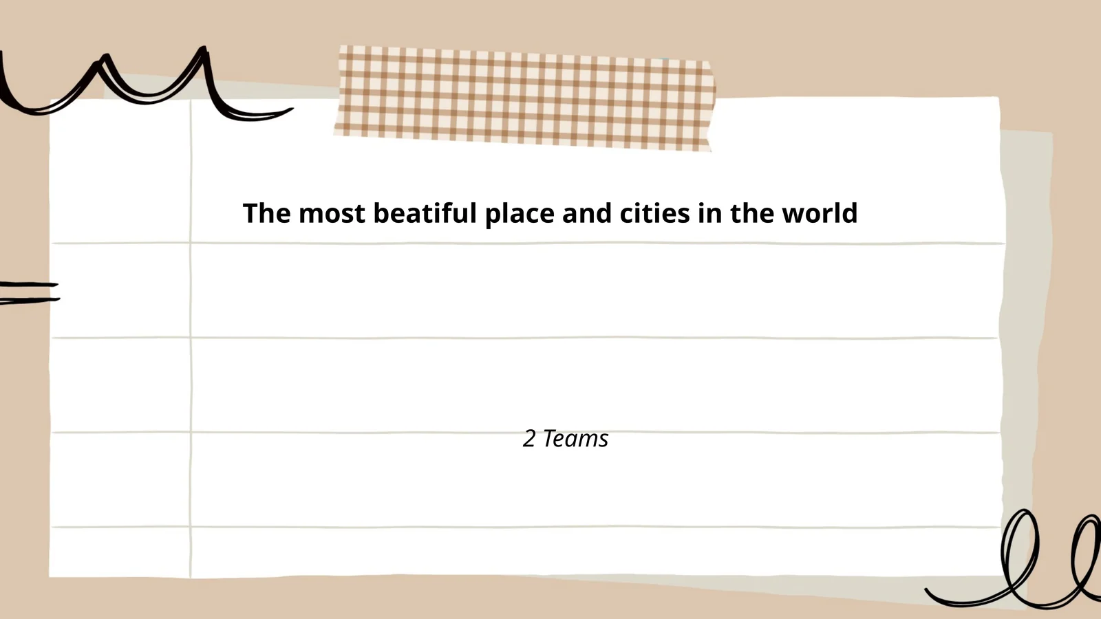 Most beautiful cities in Europe