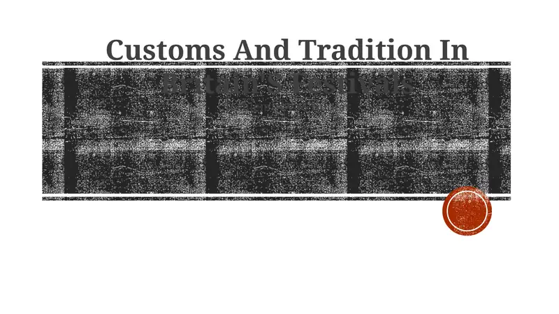Customs And Tradition In Britain'S Festivals