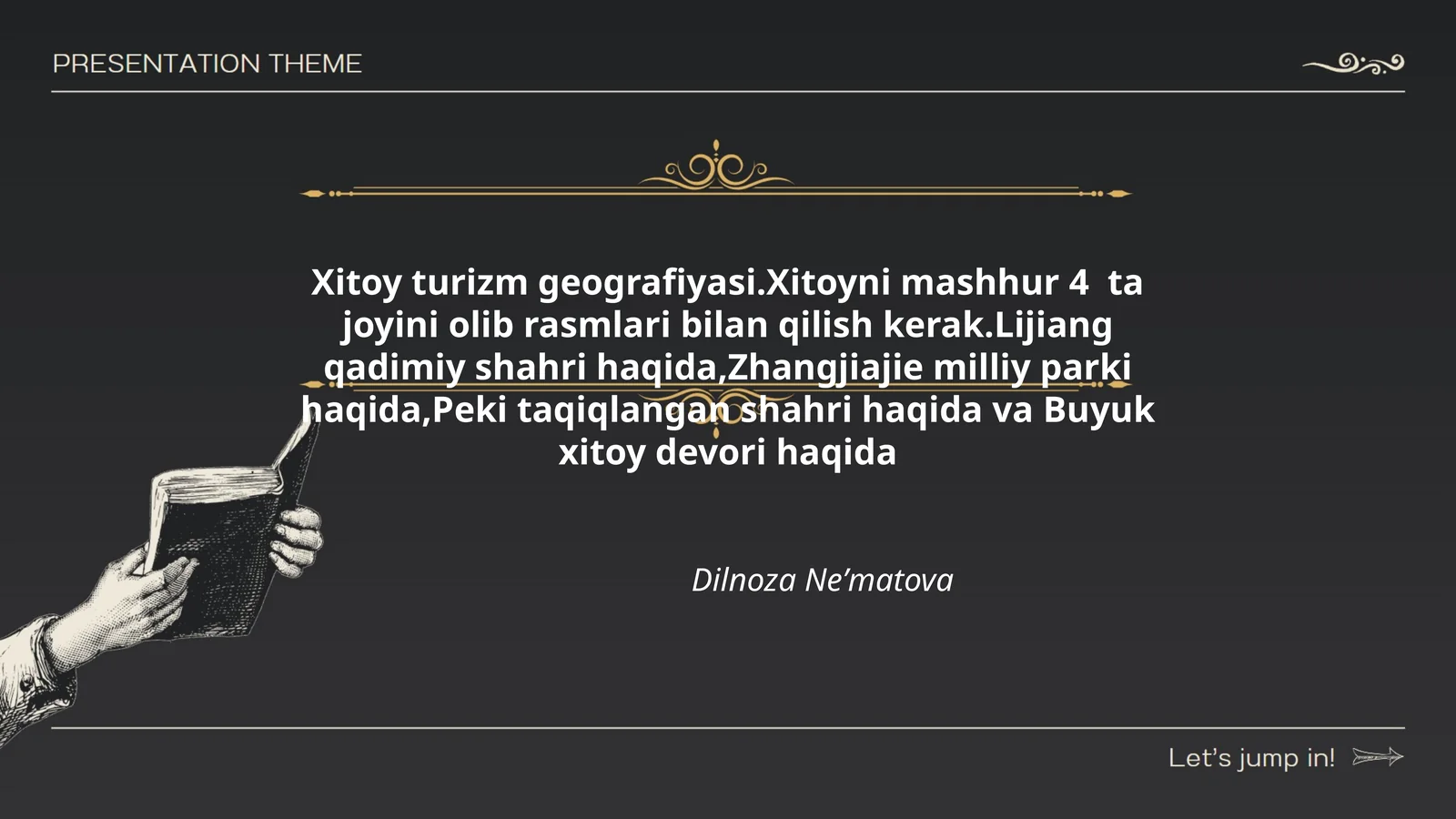 Xitoy turizm geografiyasi