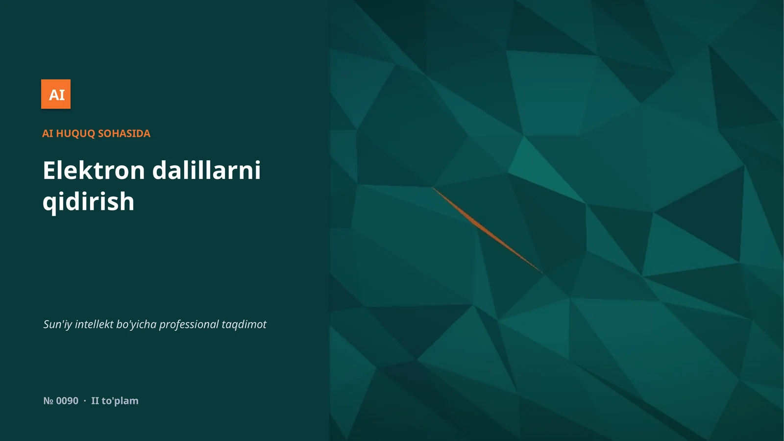 Elektron dalillarni qidirish