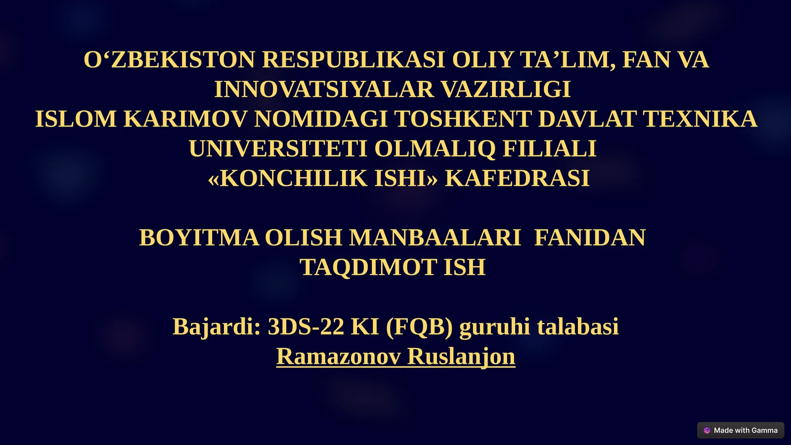 Mineral hosil qiluvchi gidrotermal jarayonlar