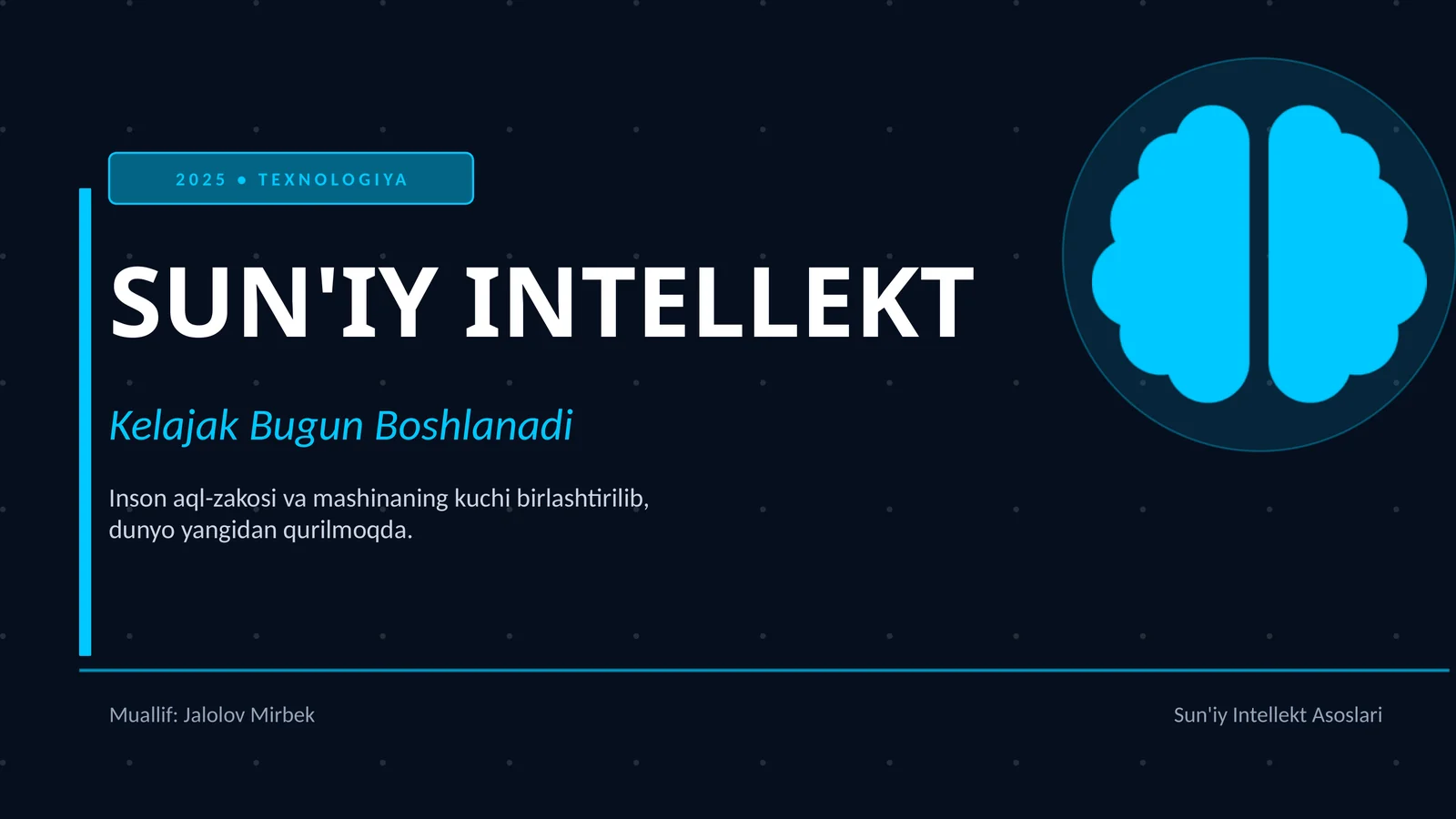 SUN'IY INTELLEKT