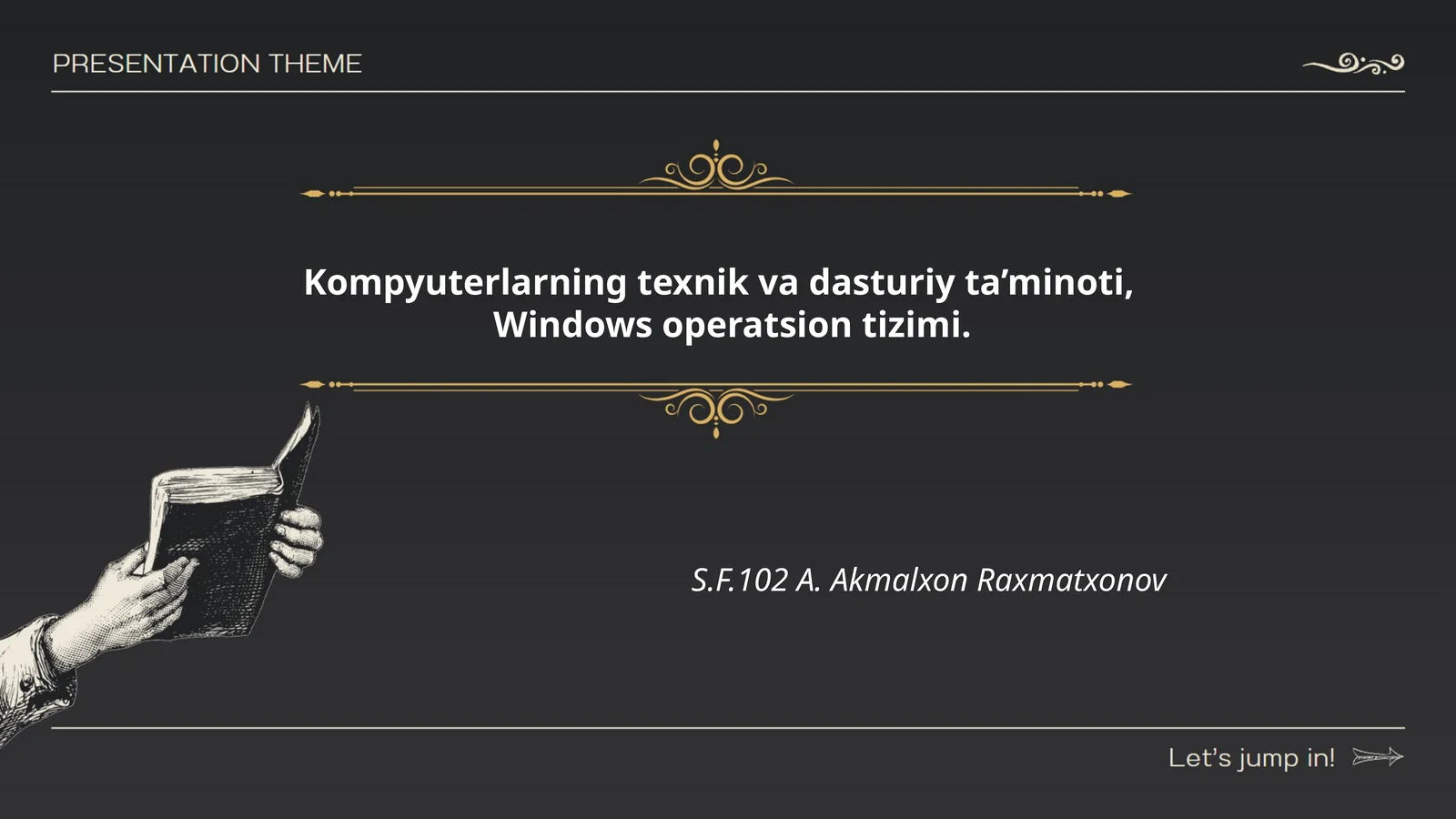 Kompyuterlarning texnik va dasturiy ta’minoti, Windows operatsion tizimi