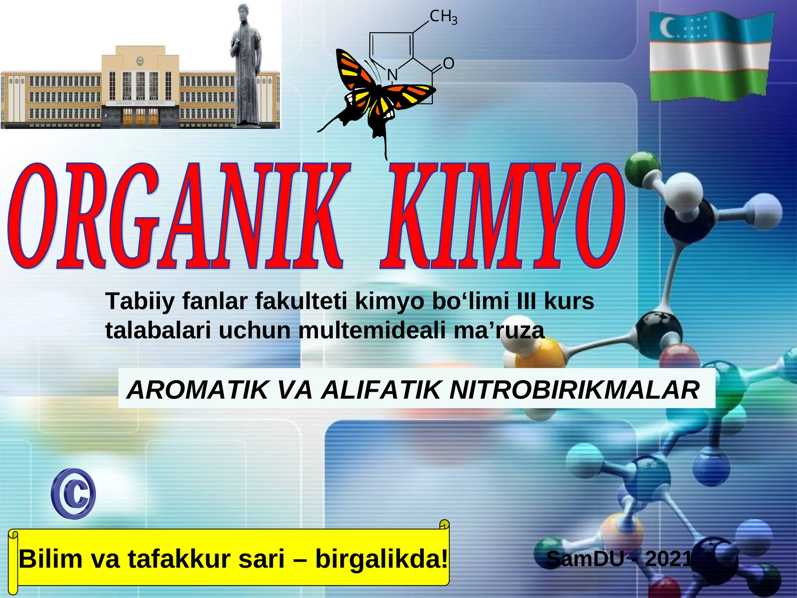 AROMATIK VA ALIFATIK NITROBIRIKMALAR