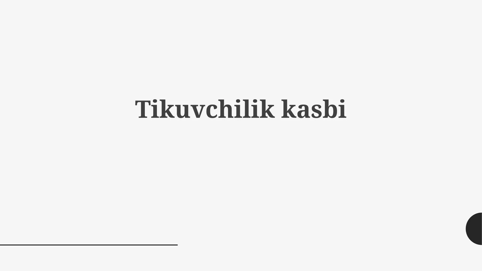 Tikuvchilikkasbi