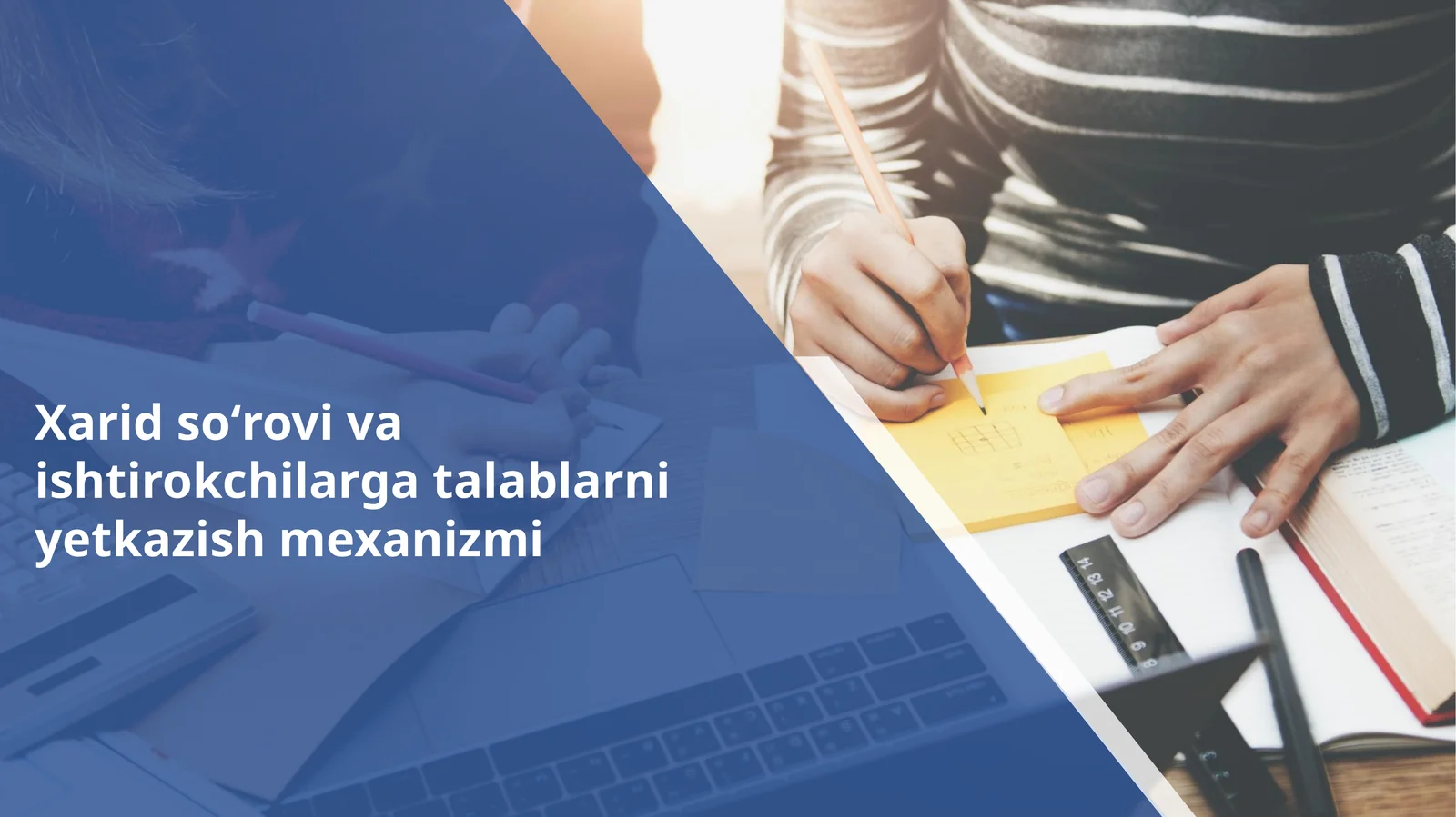 Xarid soʻrovi va ishtirokchilarga talablarni yetkazish mexanizmi