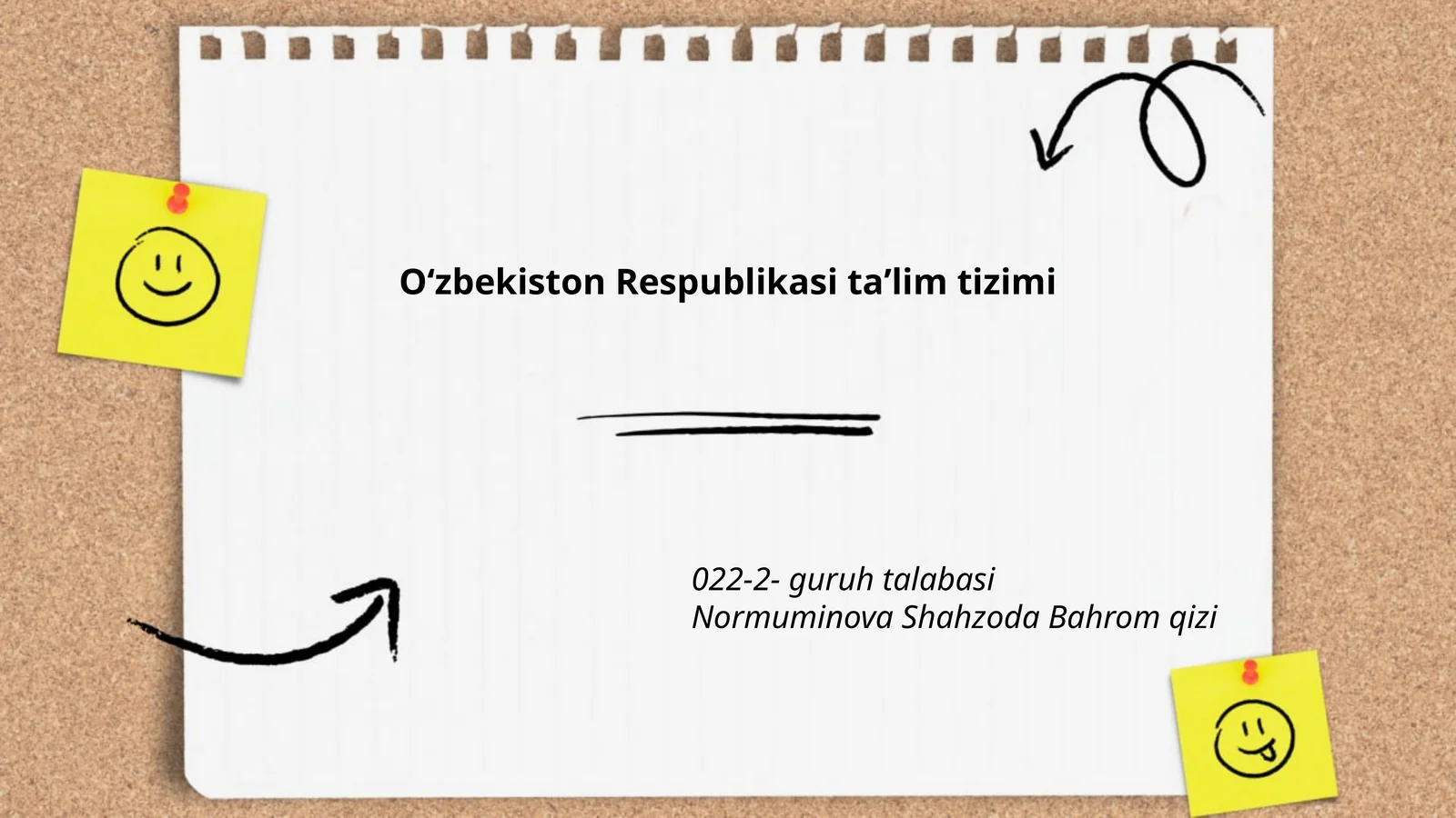 Oʻzbekiston Respublikasi taʼlim tizimi