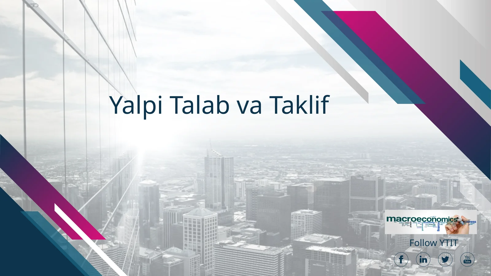 Yalpi Talab va Taklif